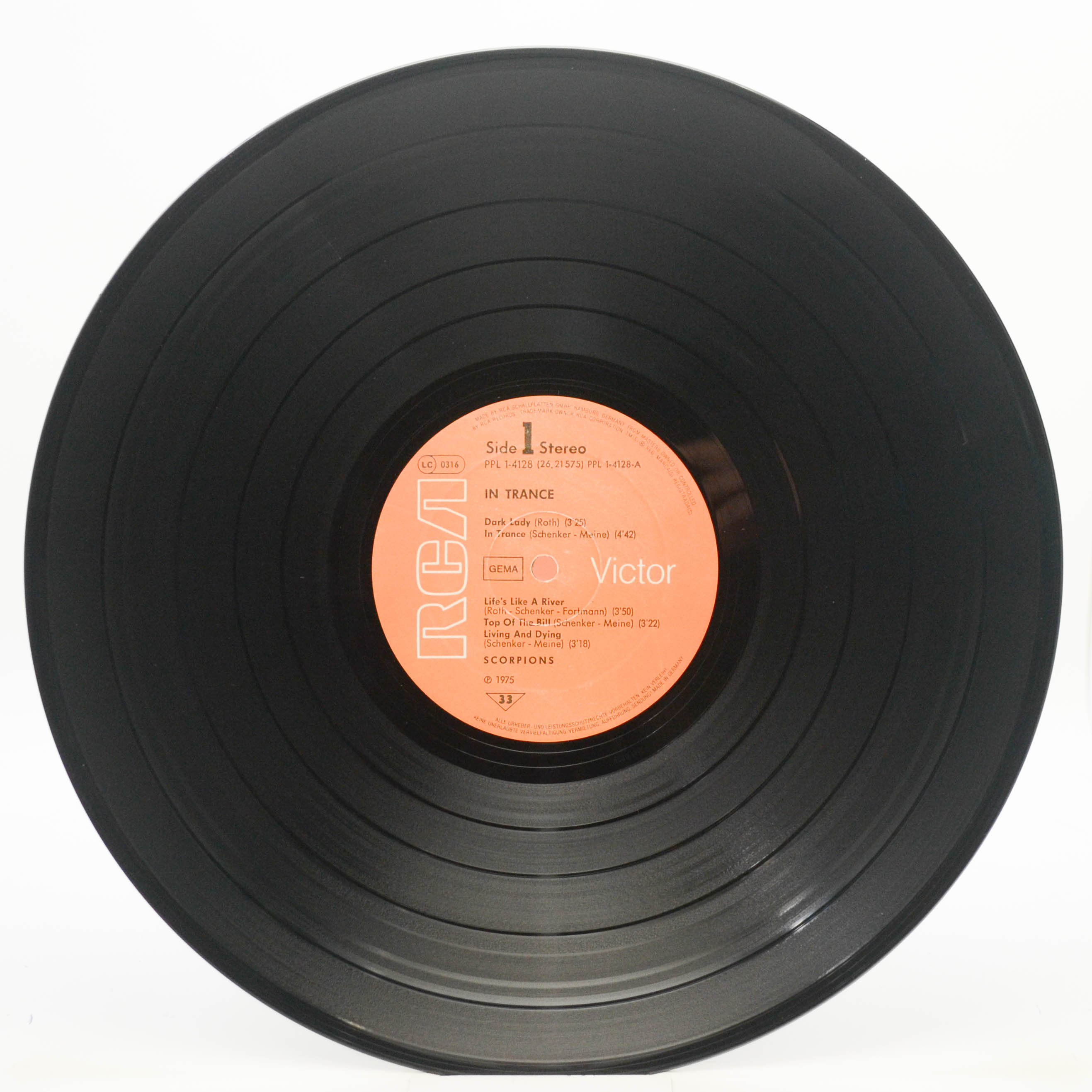 Виниловая пластинка Scorpions — In Trance, 1975