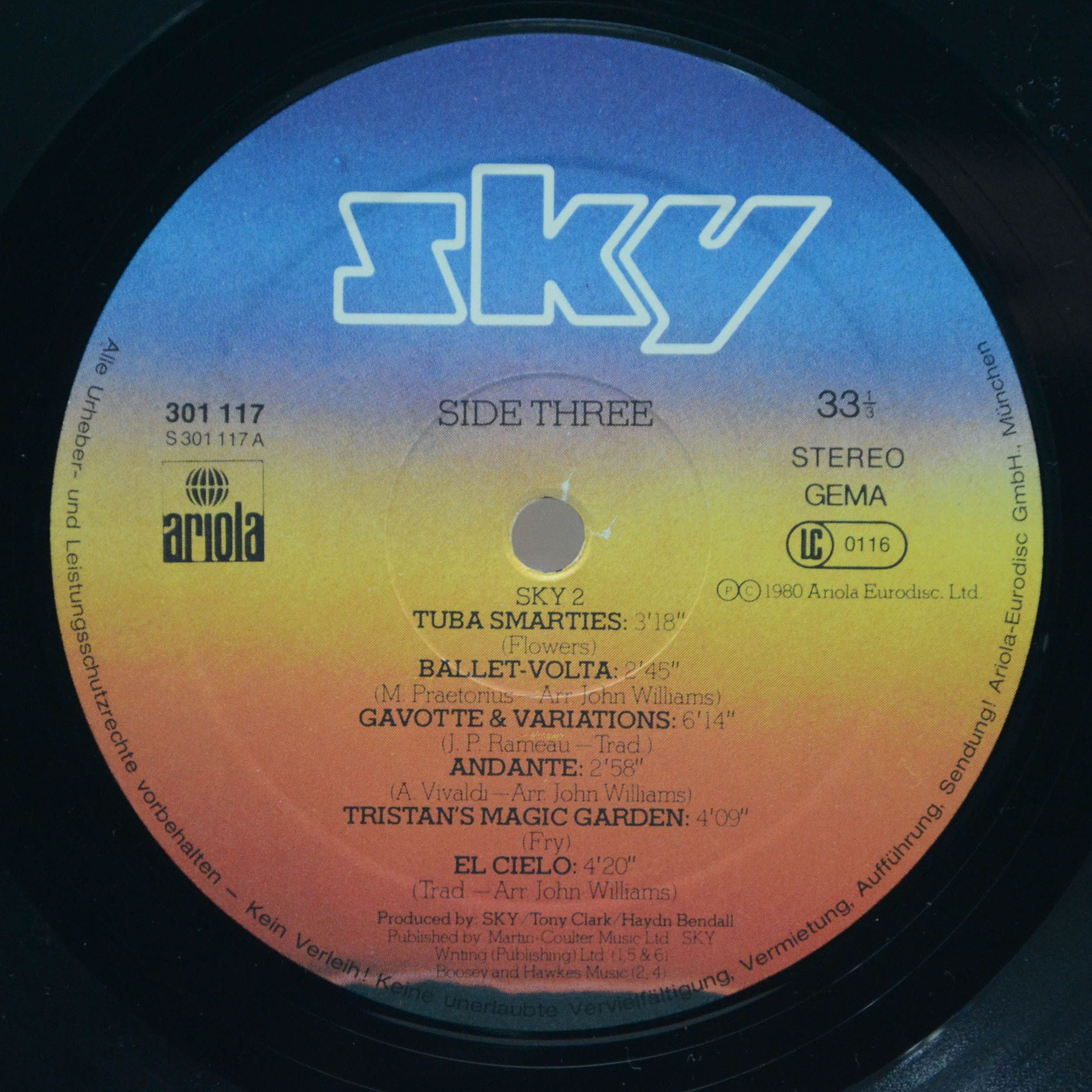 Виниловая пластинка Sky — Sky 2 (2LP), 1980