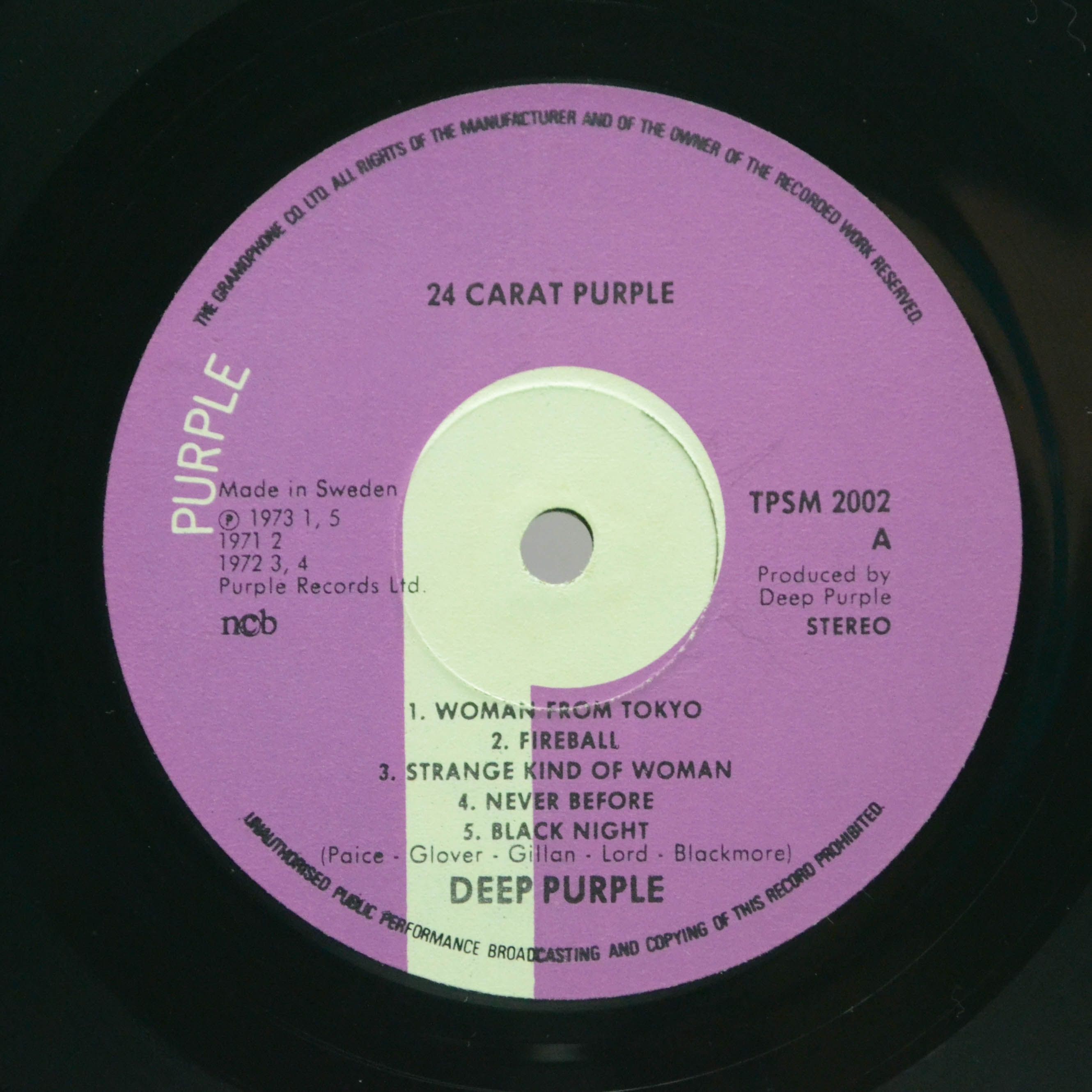 Deep Purple — 24 Carat Purple, 1975