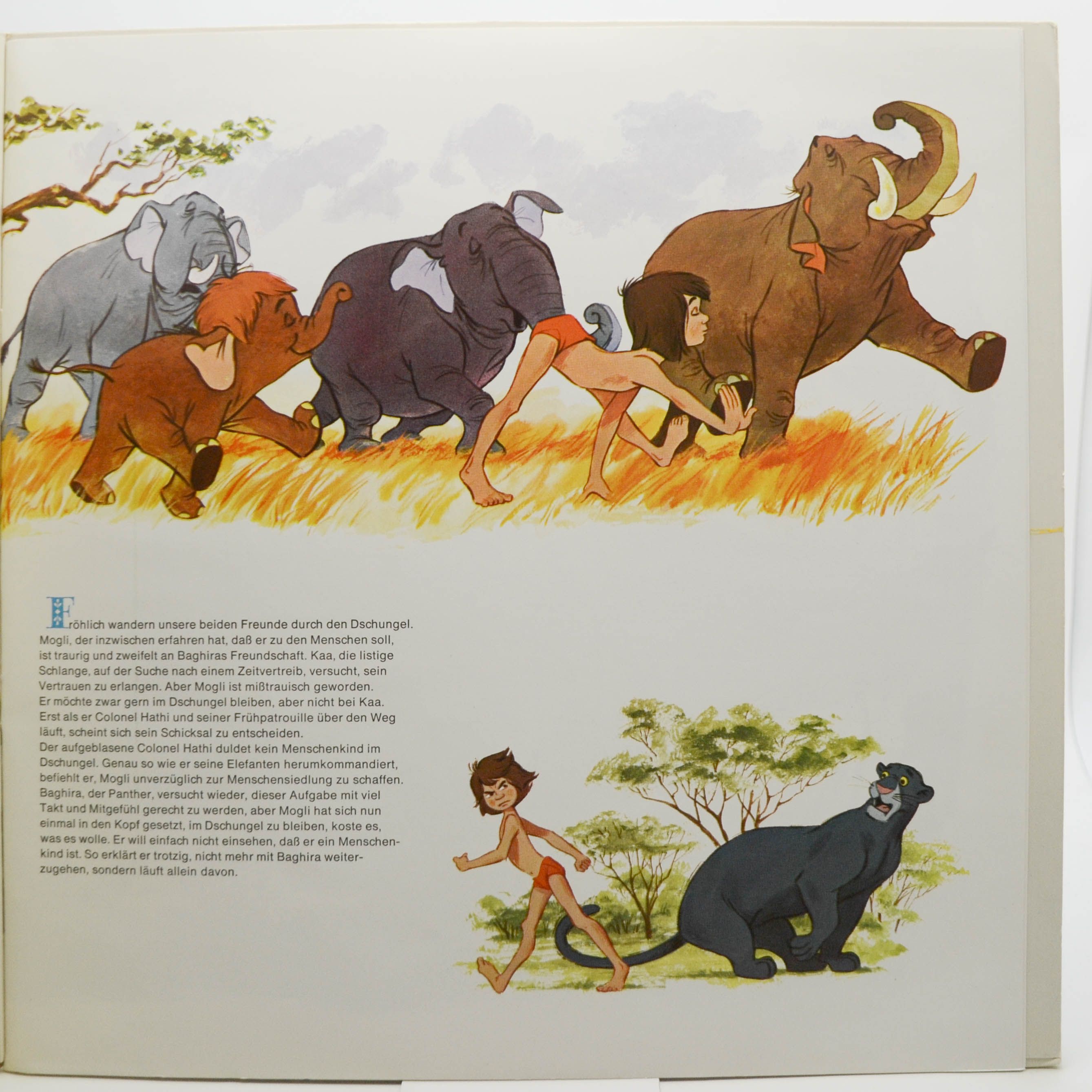 Виниловая пластинка Walt Disney — Dschungel Buch (booklet), 1972