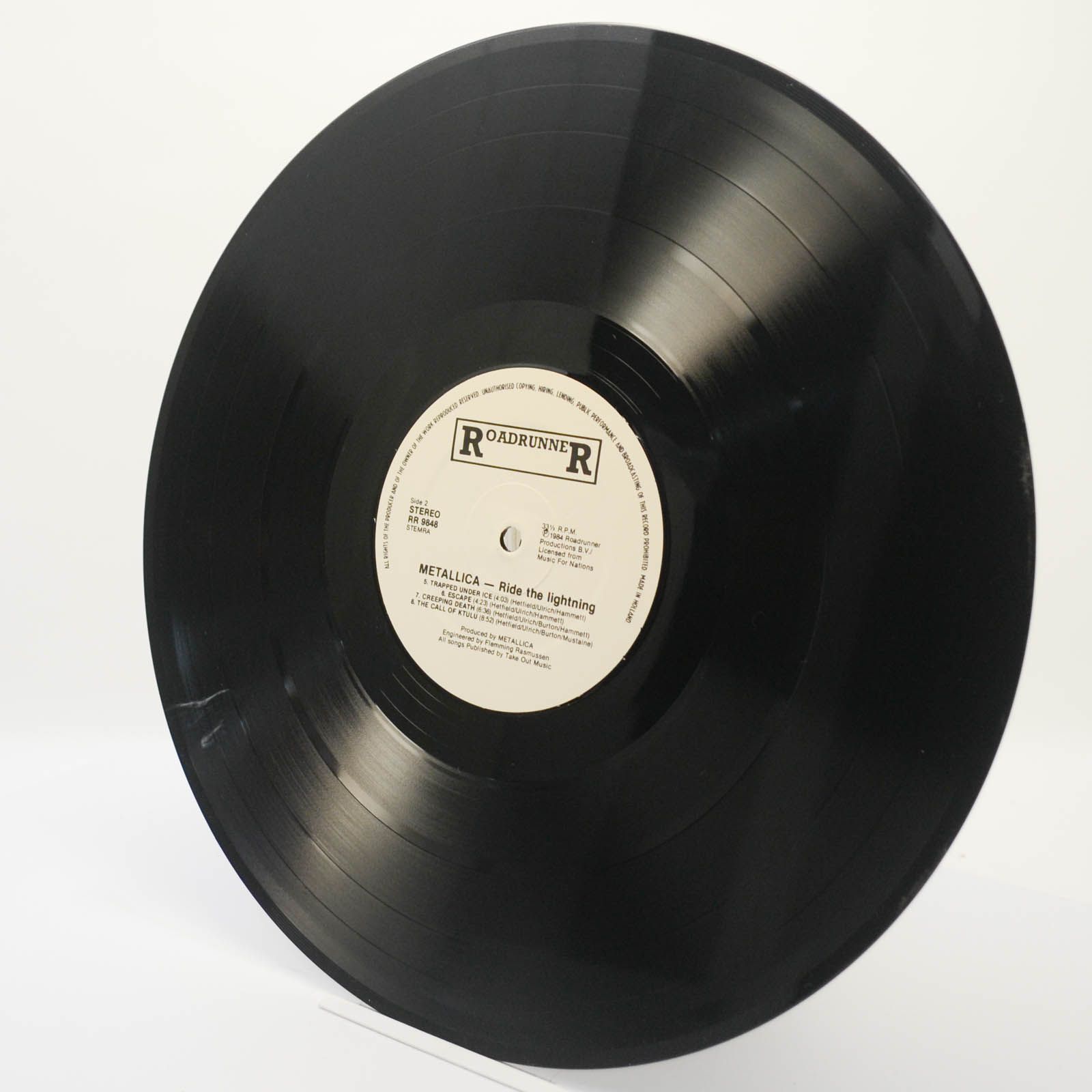 Metallica — Ride The Lightning, 1984