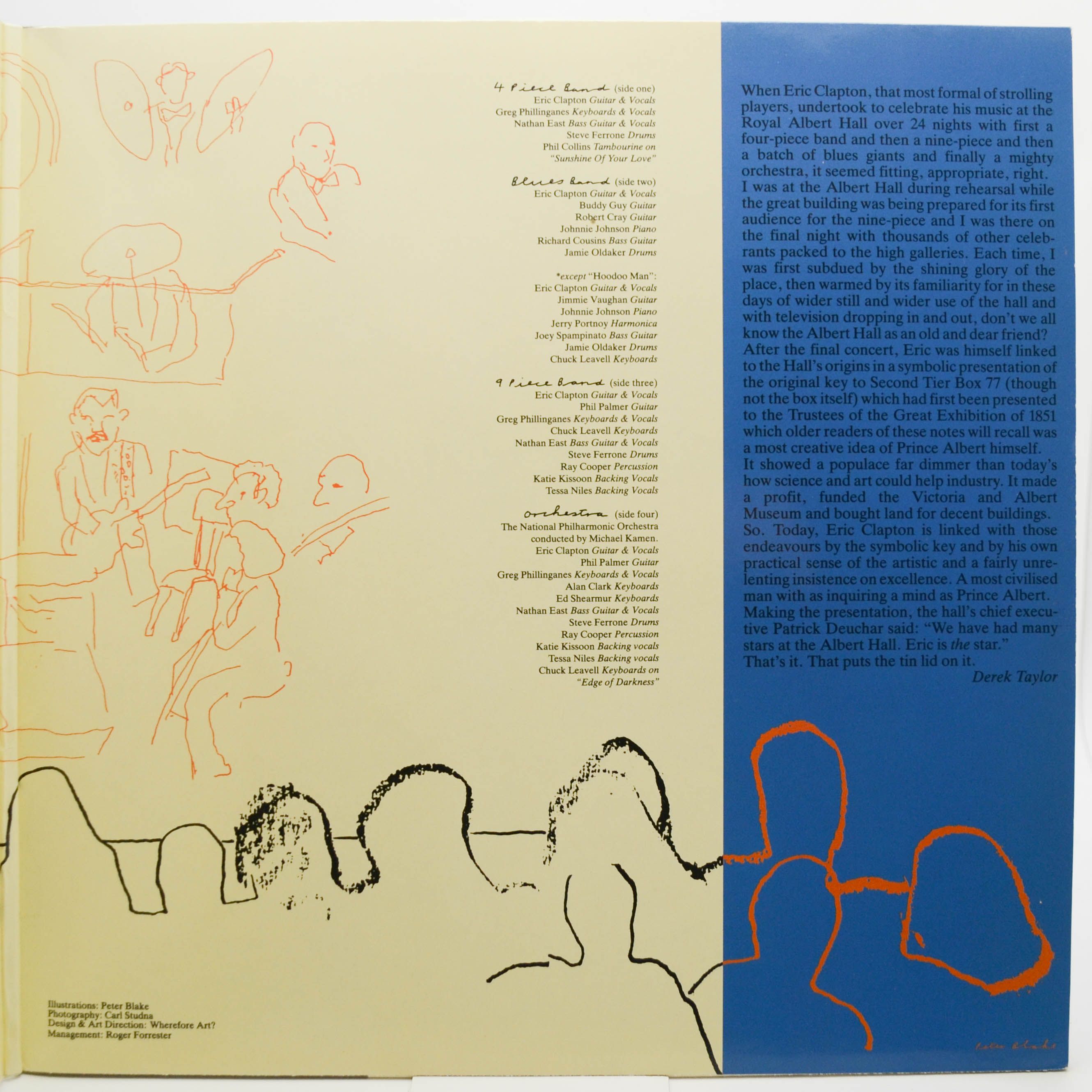 Eric Clapton — 24 Nights (2LP), 1991