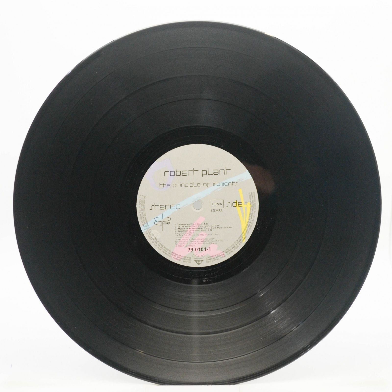 Виниловая пластинка Robert Plant — The Principle Of Moments, 1983