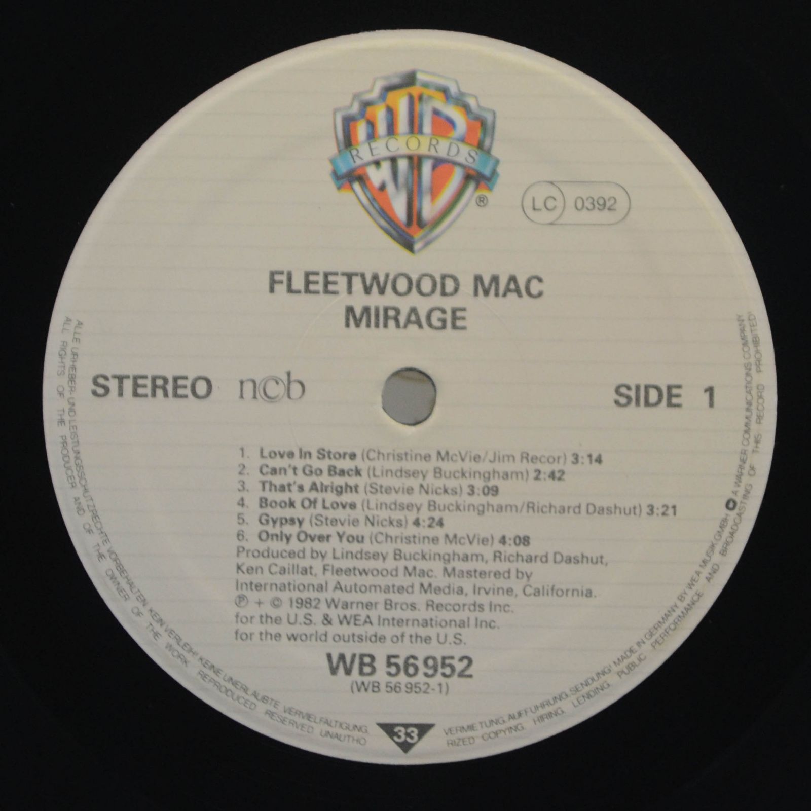 Fleetwood Mac — Mirage, 1982