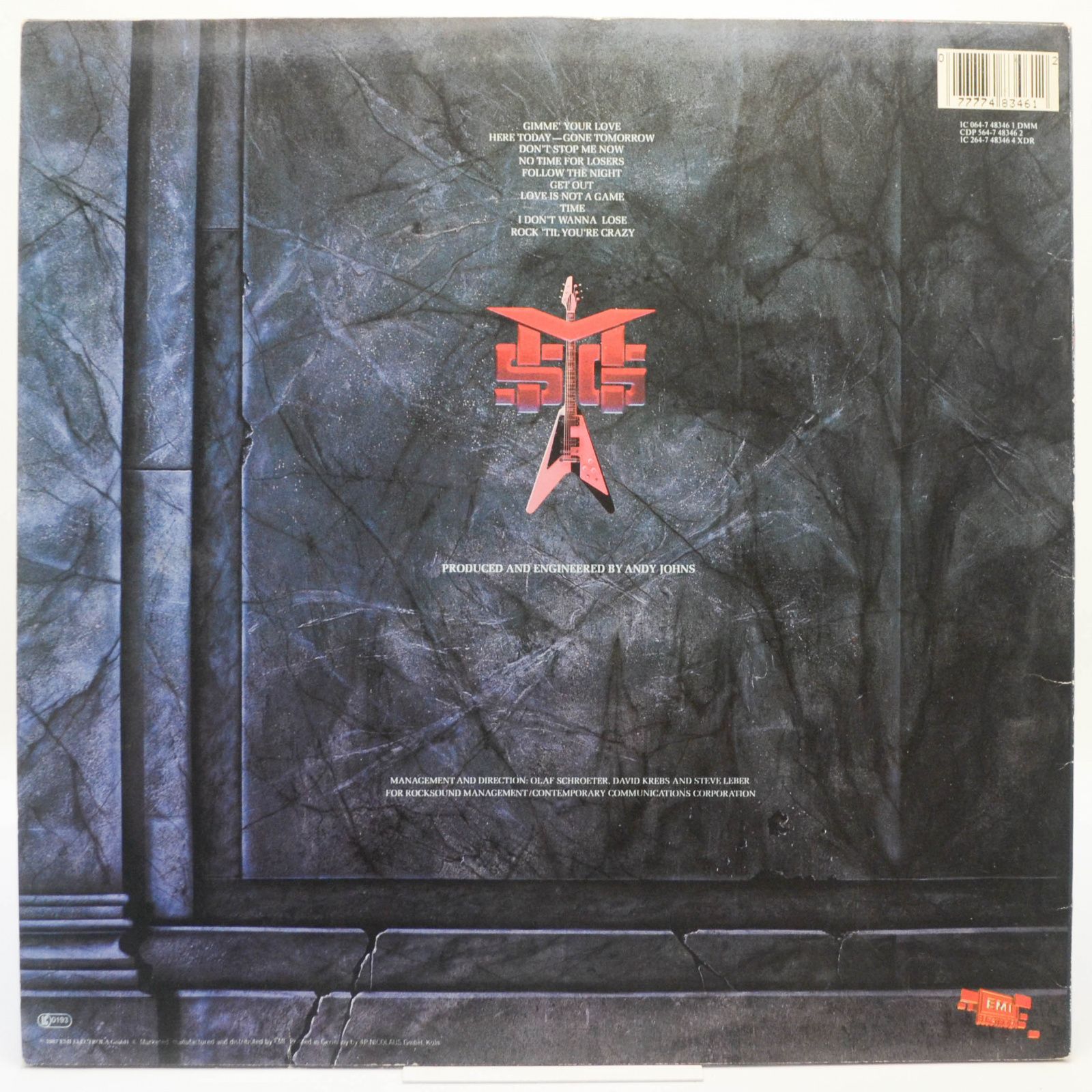 Виниловая пластинка McAuley Schenker Group — Perfect Timing, 1987