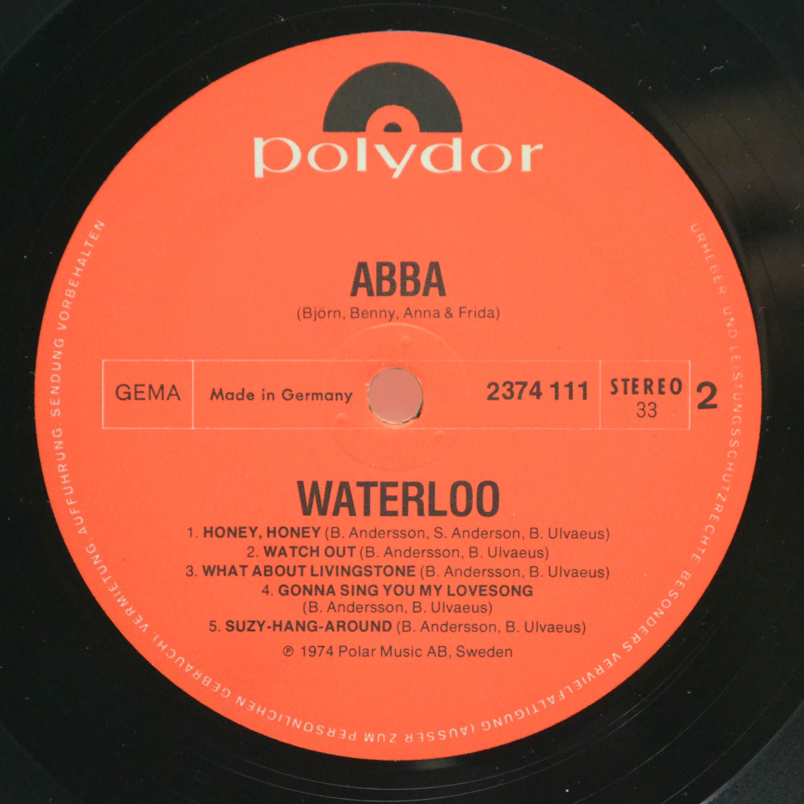 ABBA, Bjorn, Benny, Anna & Frida — Waterloo, 1974
