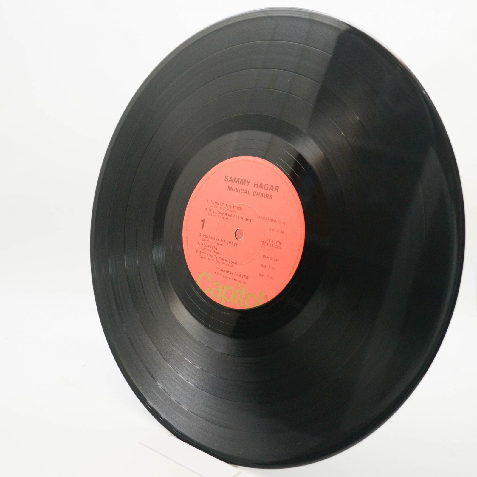 Виниловая пластинка Sammy Hagar — Musical Chairs (1-st, USA), 1977