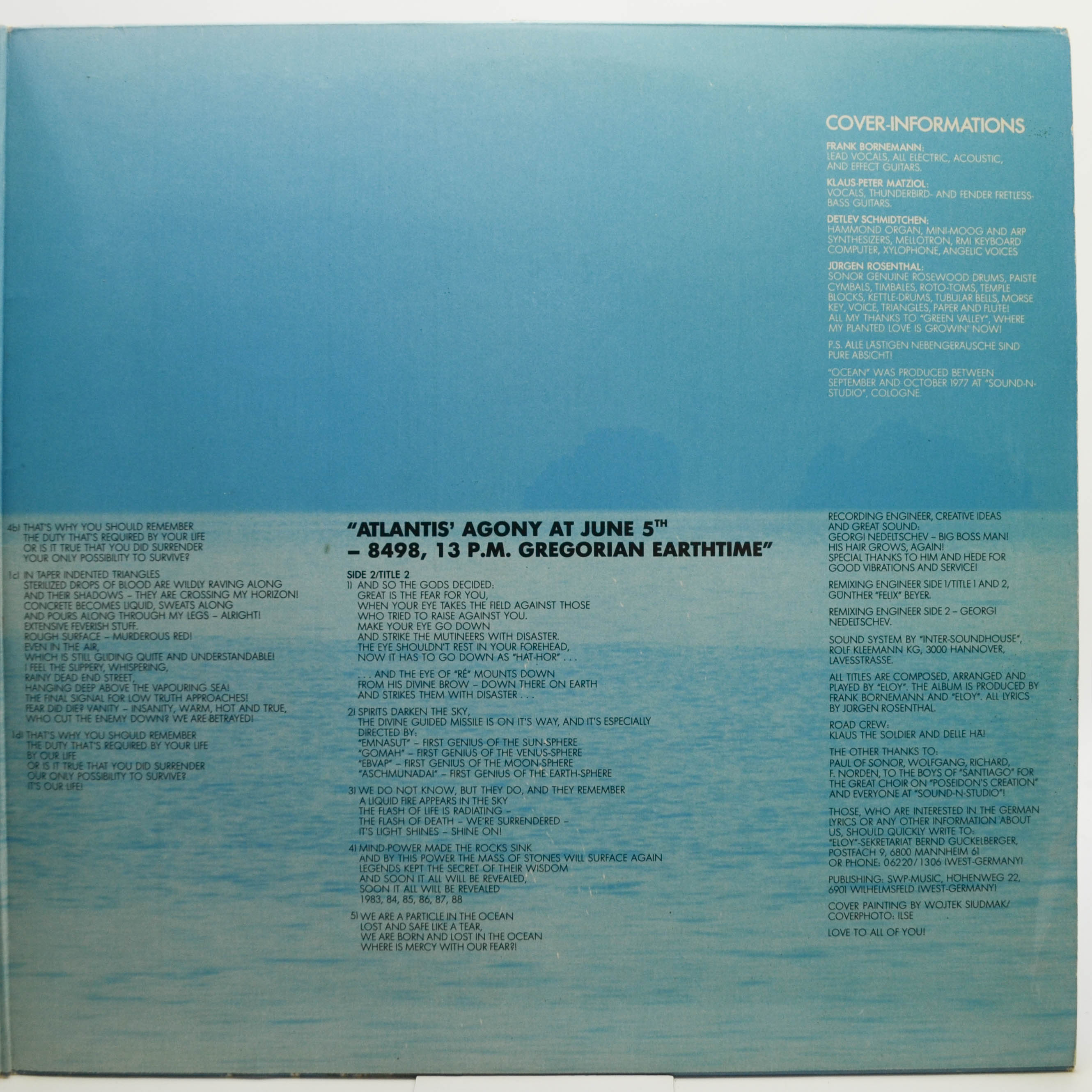 Eloy — Ocean, 1977