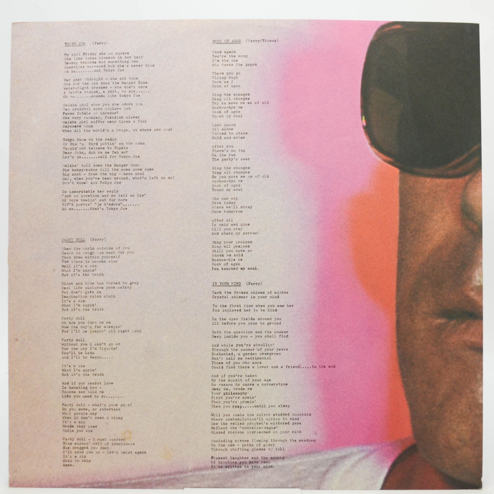 Bryan Ferry — In Your Mind, 1977