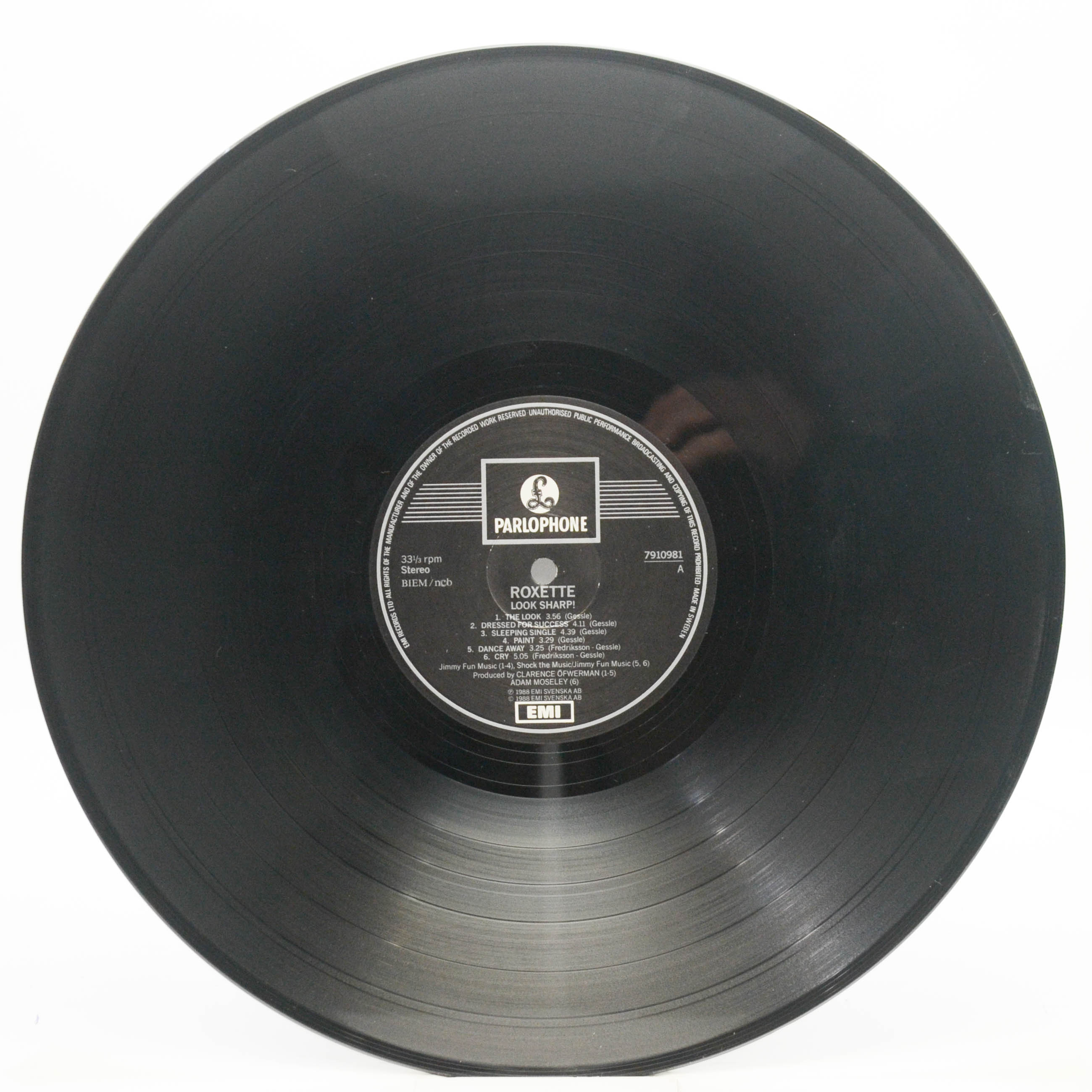 Roxette — Look Sharp! (1-st, Sweden), 1988