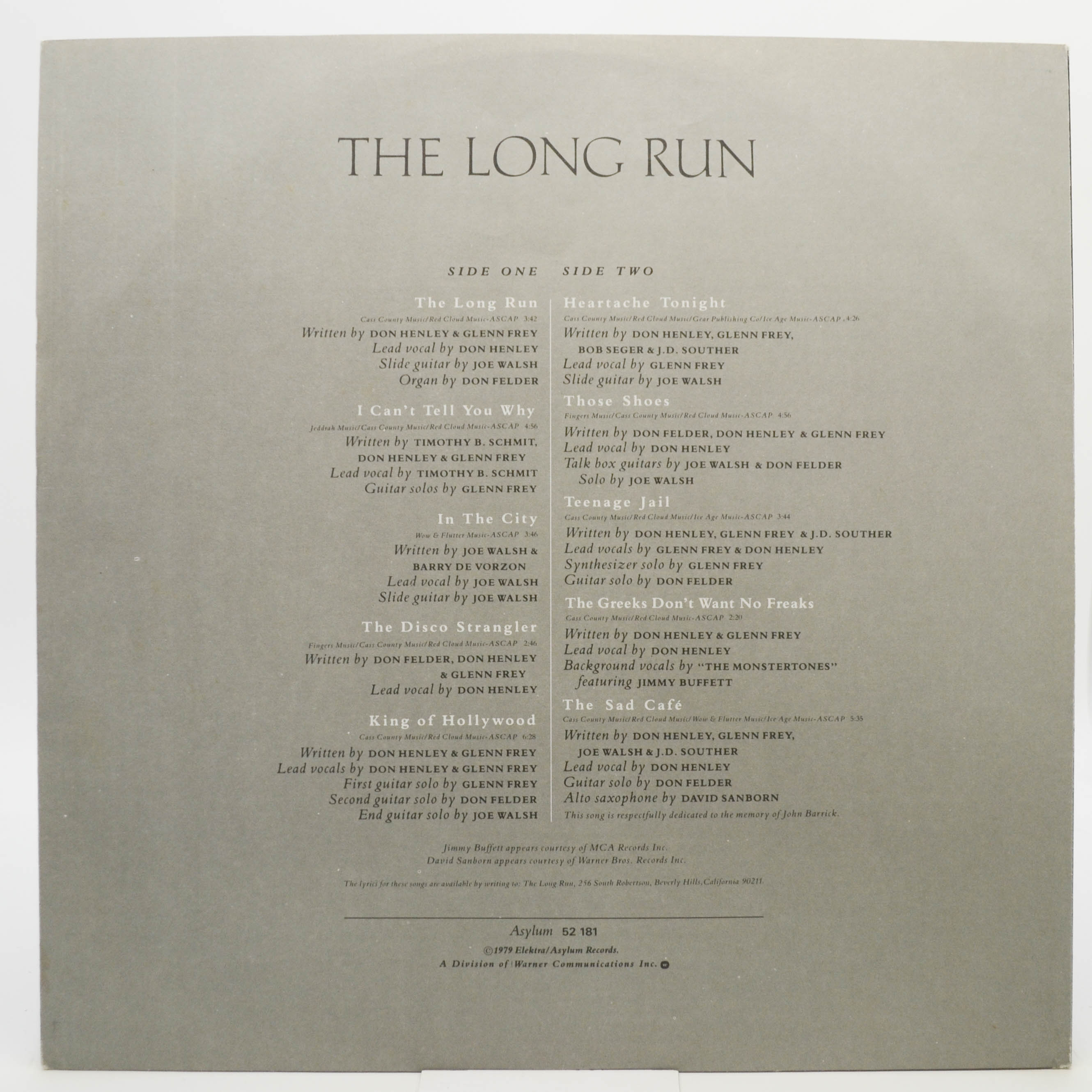 Eagles — The Long Run, 1979