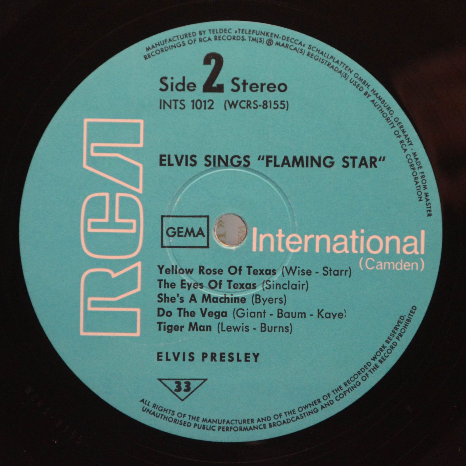 Elvis Presley — Elvis Sings "Flaming Star", 1968