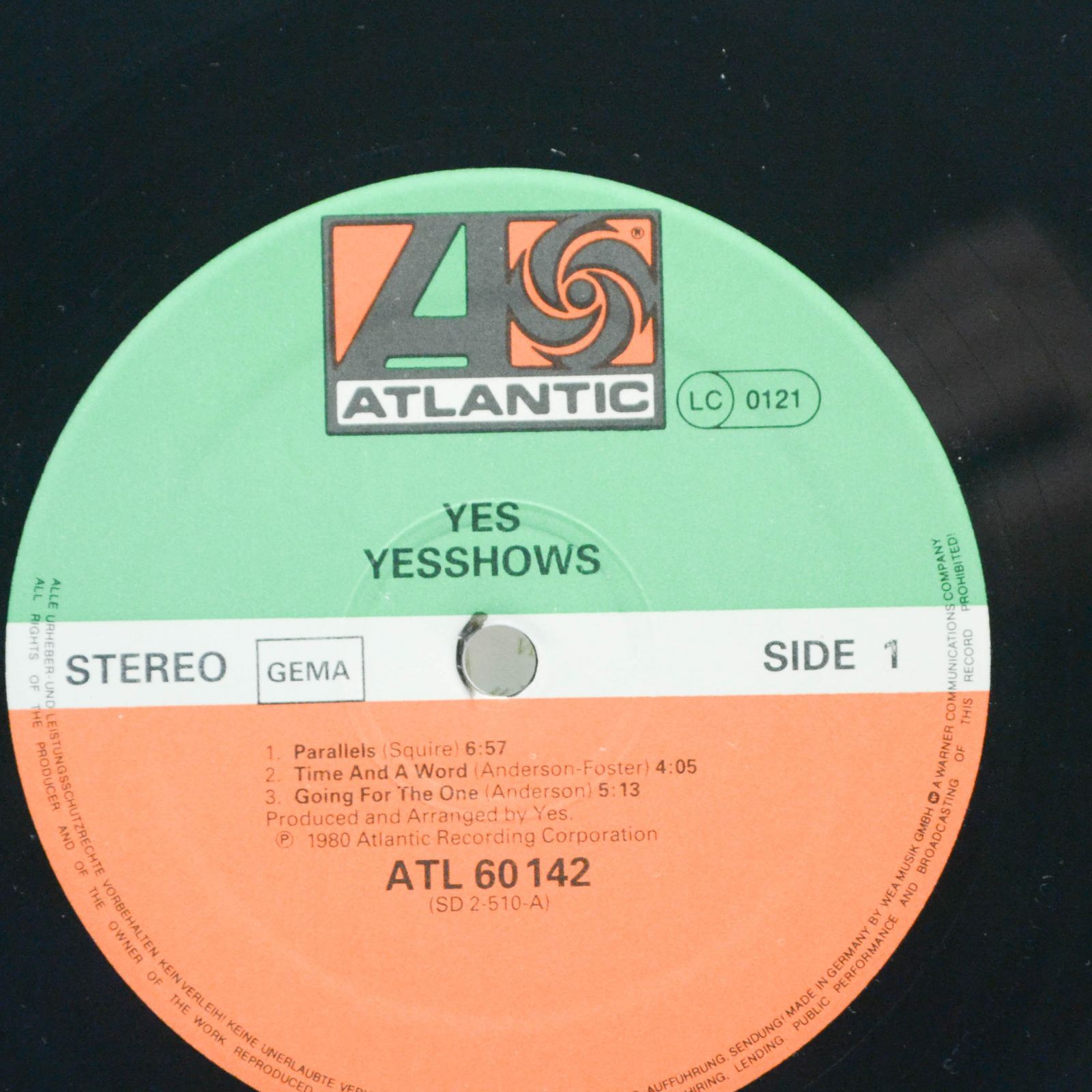 Виниловая пластинка Yes — Yesshows (2LP), 1980