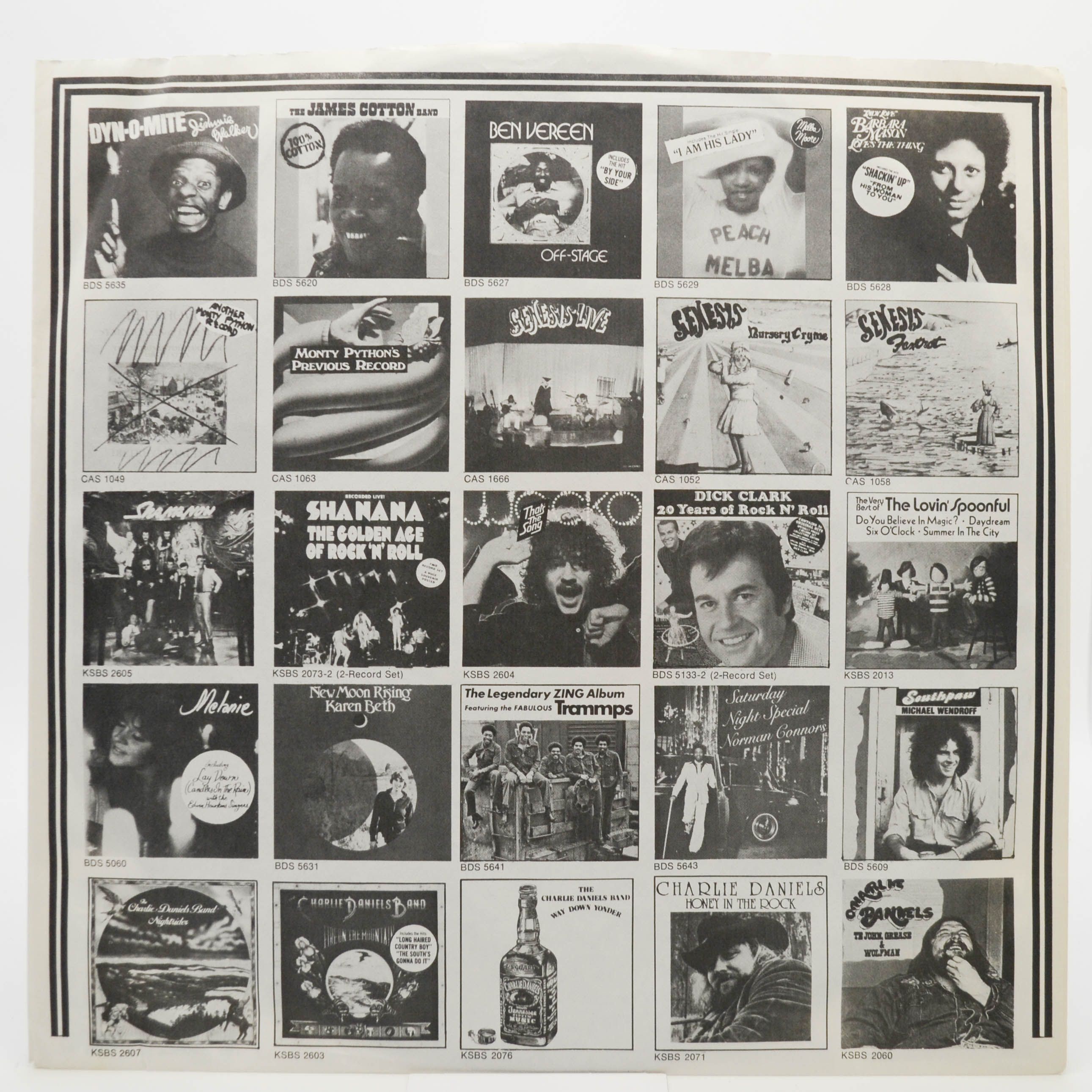 Genesis — Nursery Cryme (USA), 1971