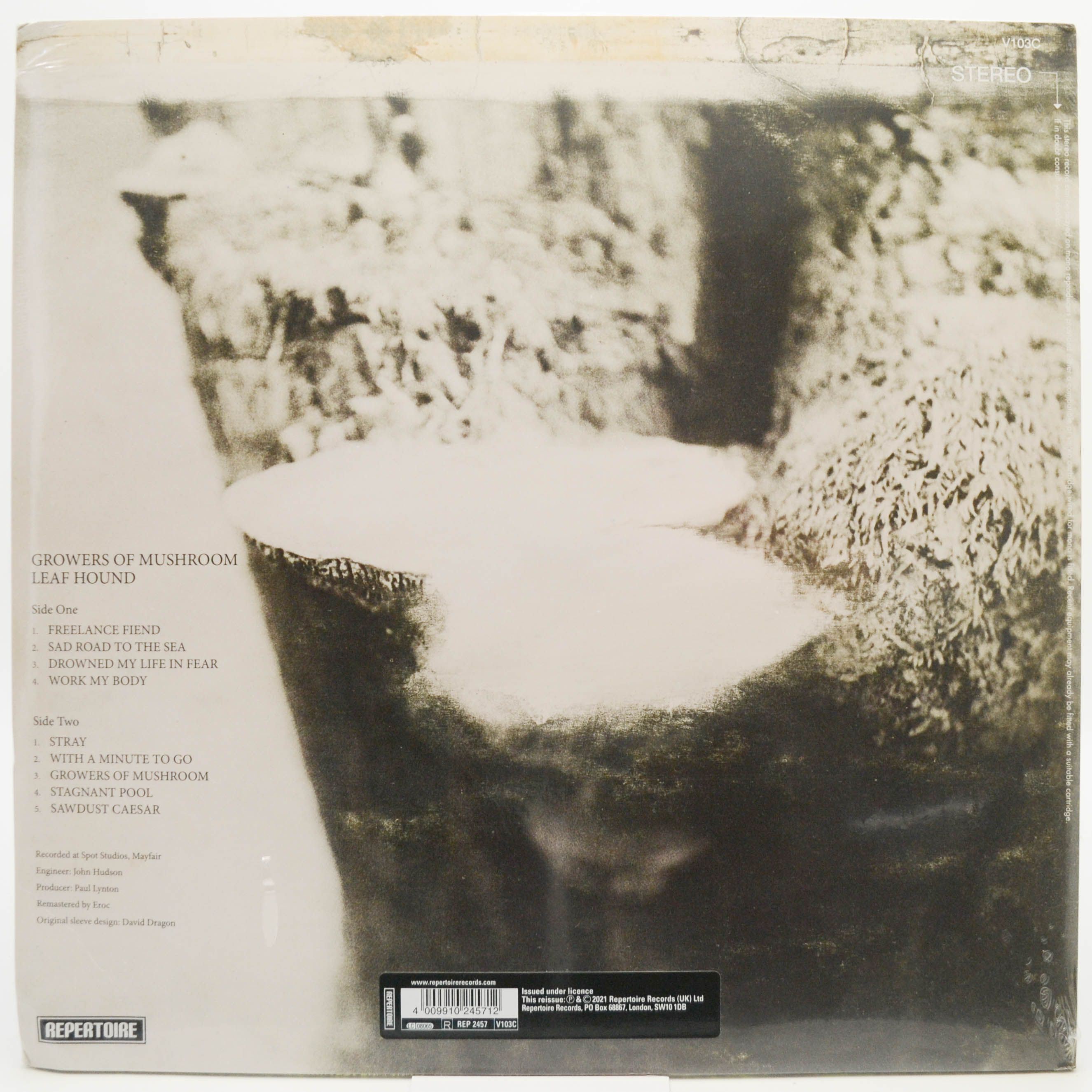 Виниловая пластинка Leaf Hound — Growers Of Mushroom, 1971