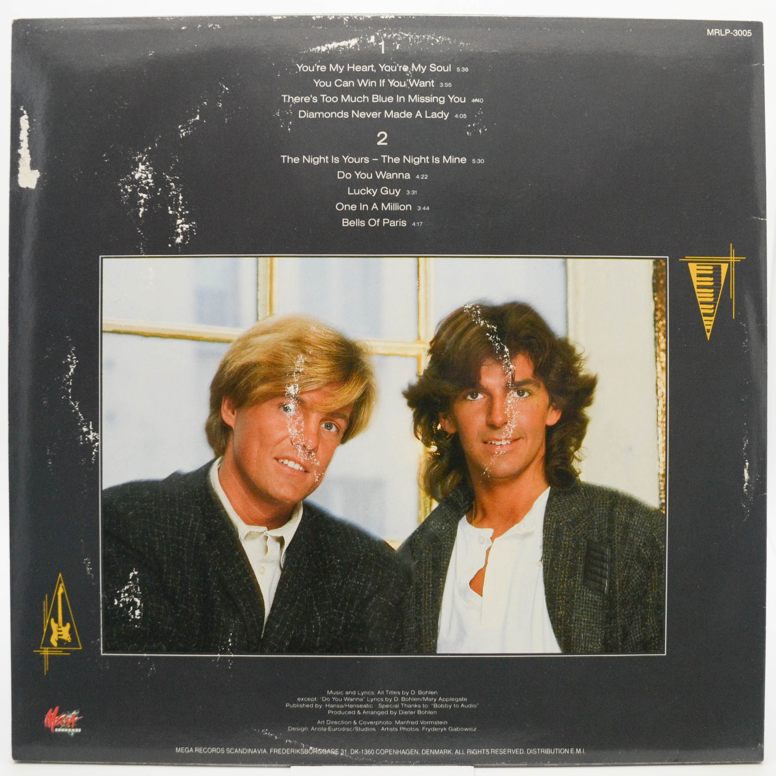 Виниловая пластинка Modern Talking — The 1st Album, 1985