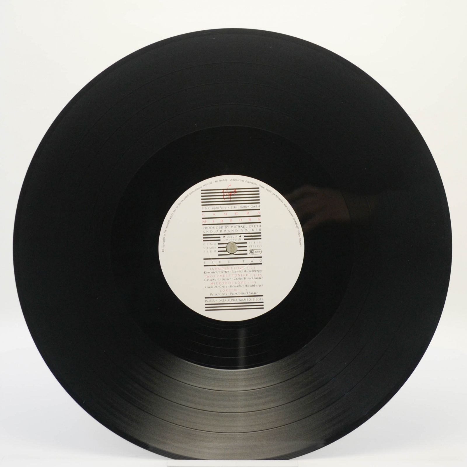 Sandra — Mirrors, 1986