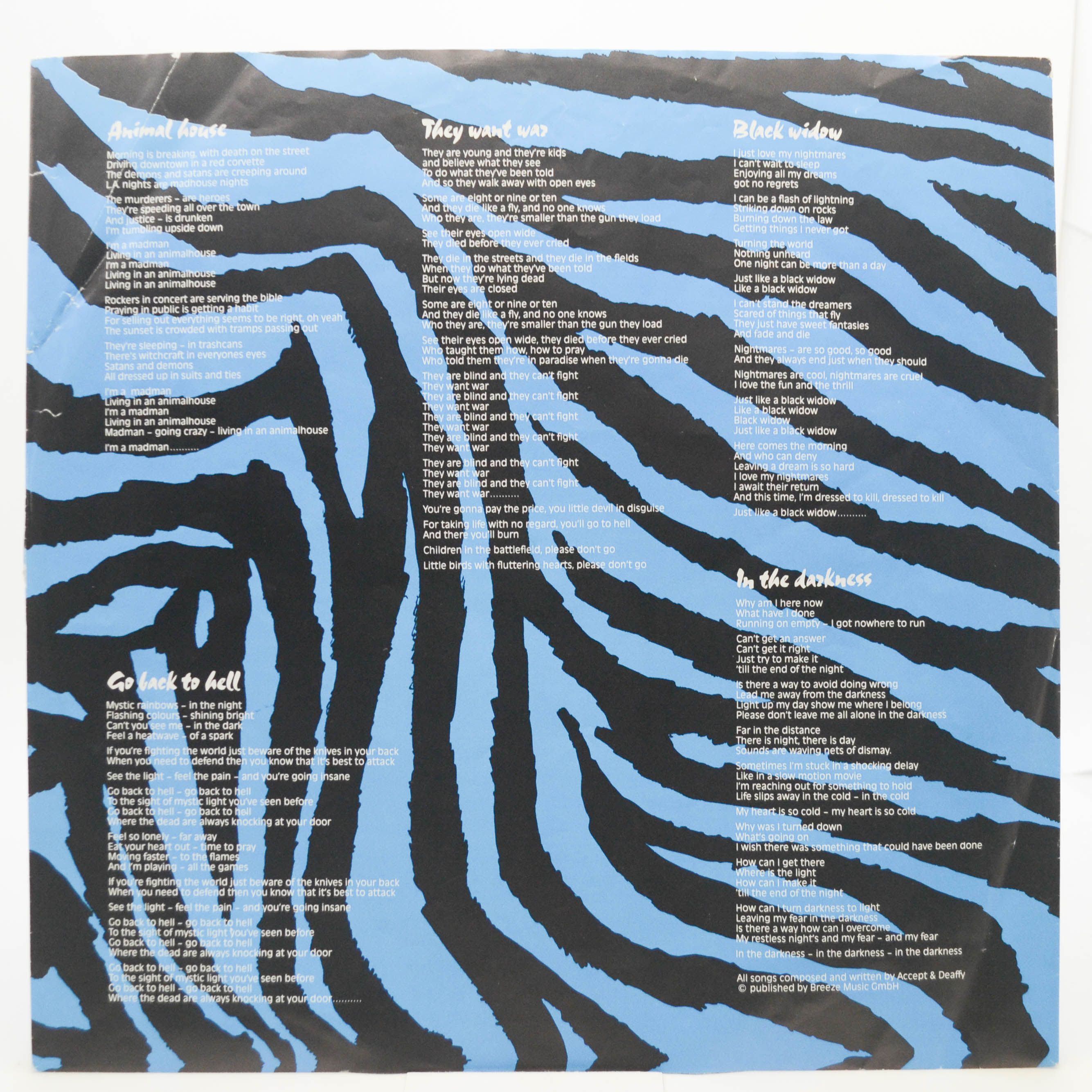 U.D.O. — Animal House, 1987