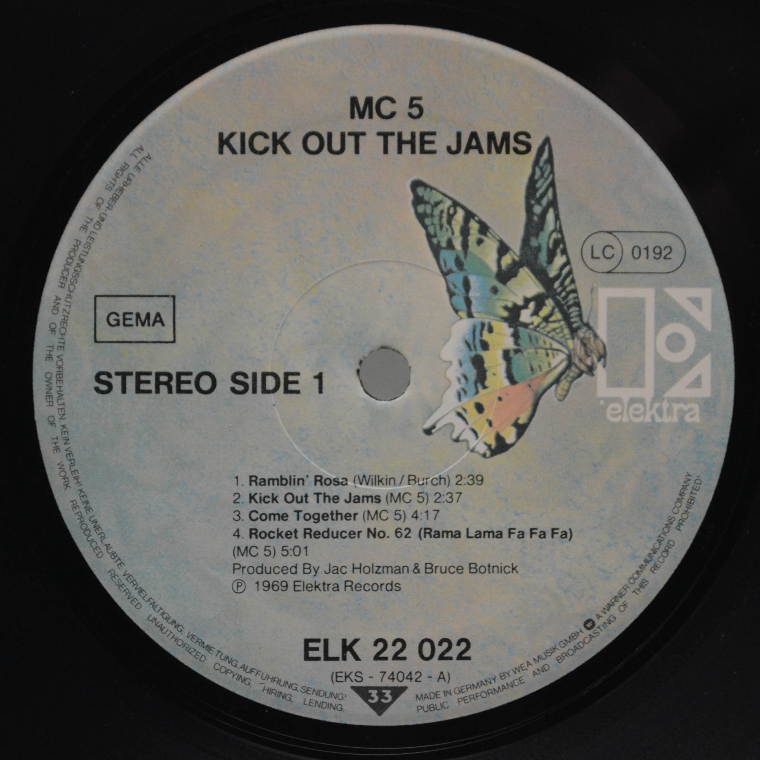 MC5 — Kick Out The Jams, 1969