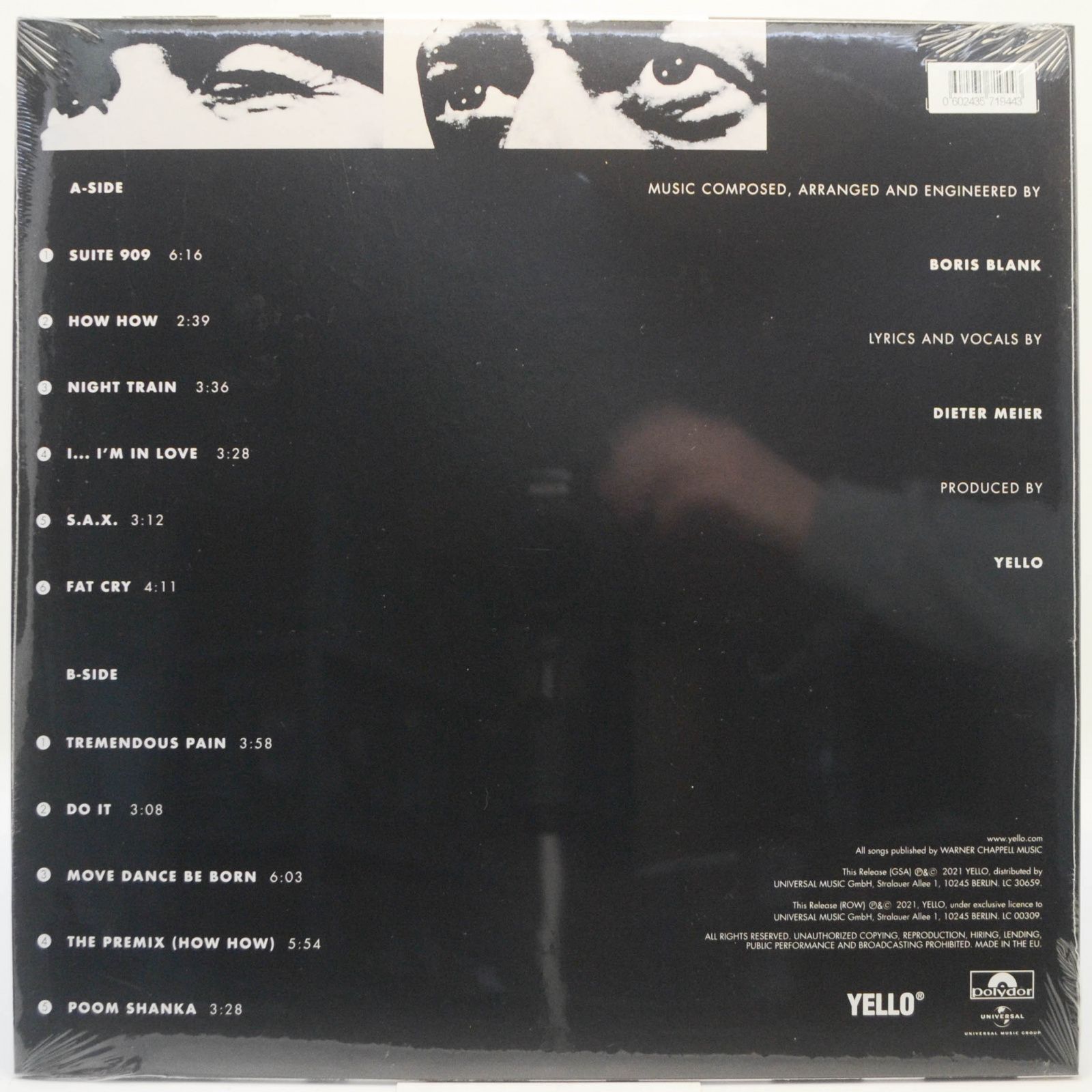 Yello — Zebra, 1994