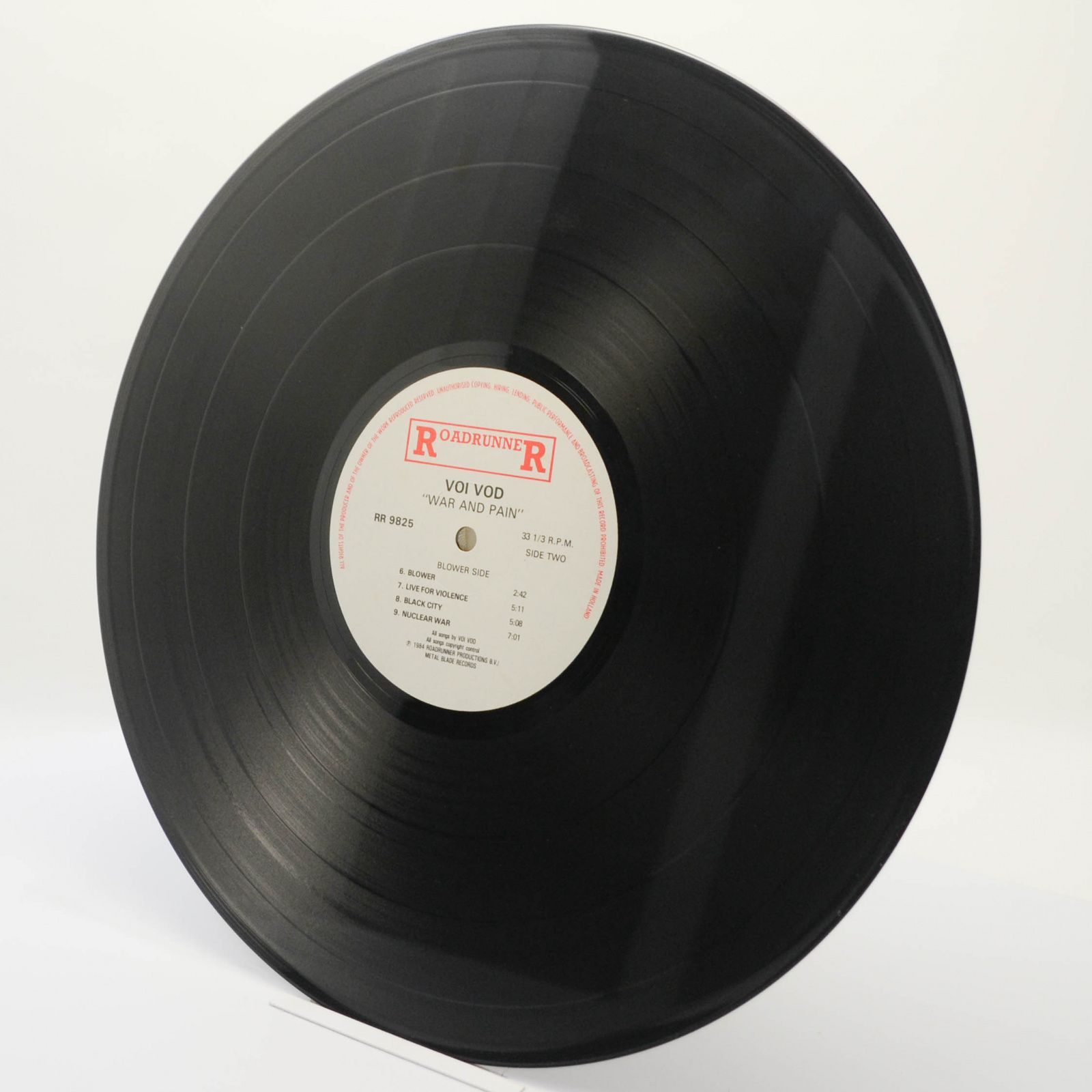 Voïvod — War And Pain, 1984