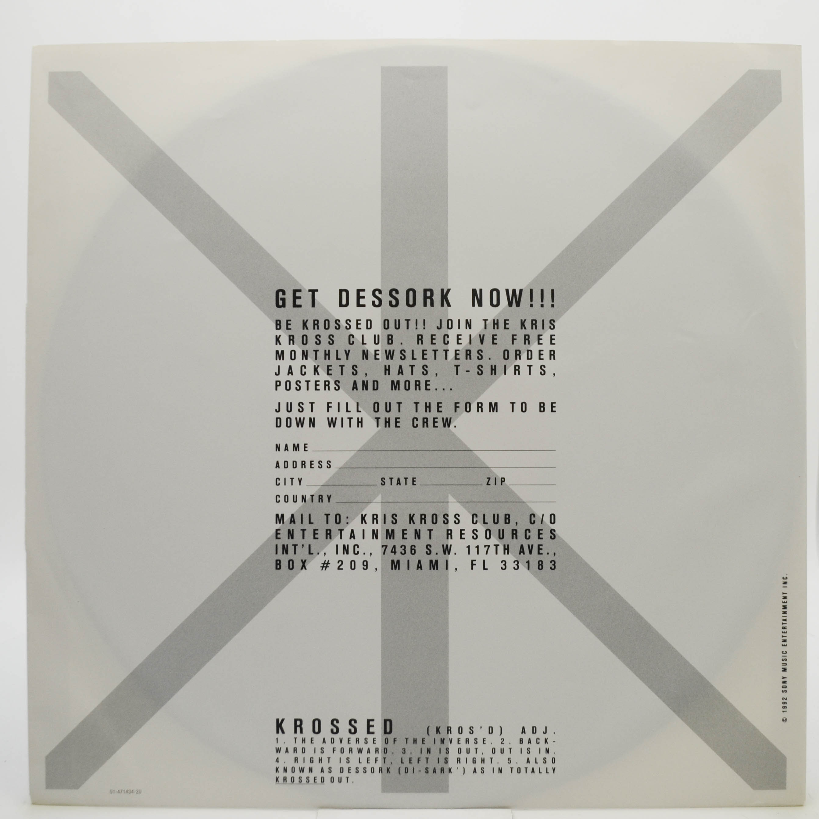 Kris Kross — Totally Krossed Out, 1992