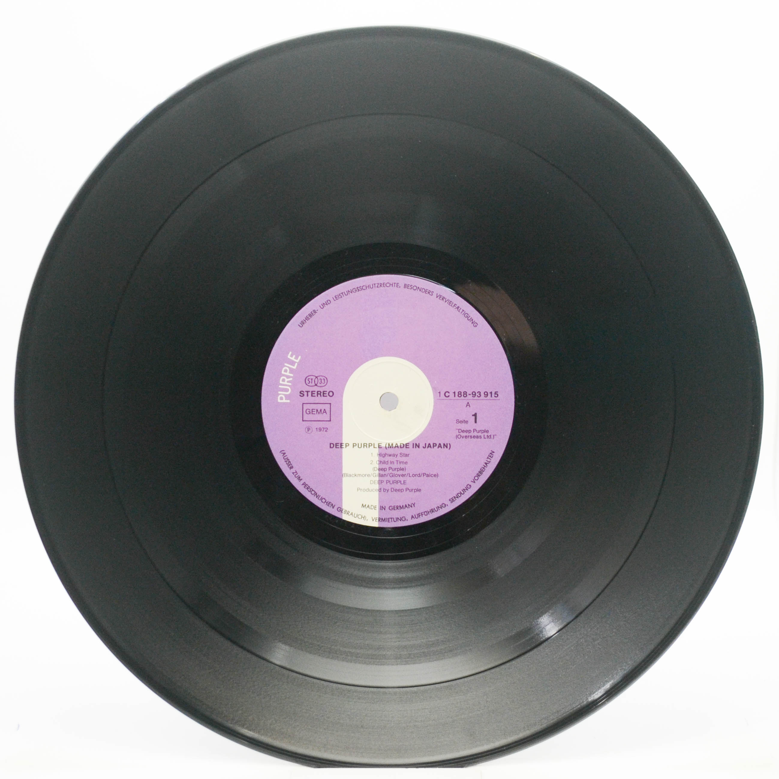 Deep Purple — Made In Japan (2LP), 1972