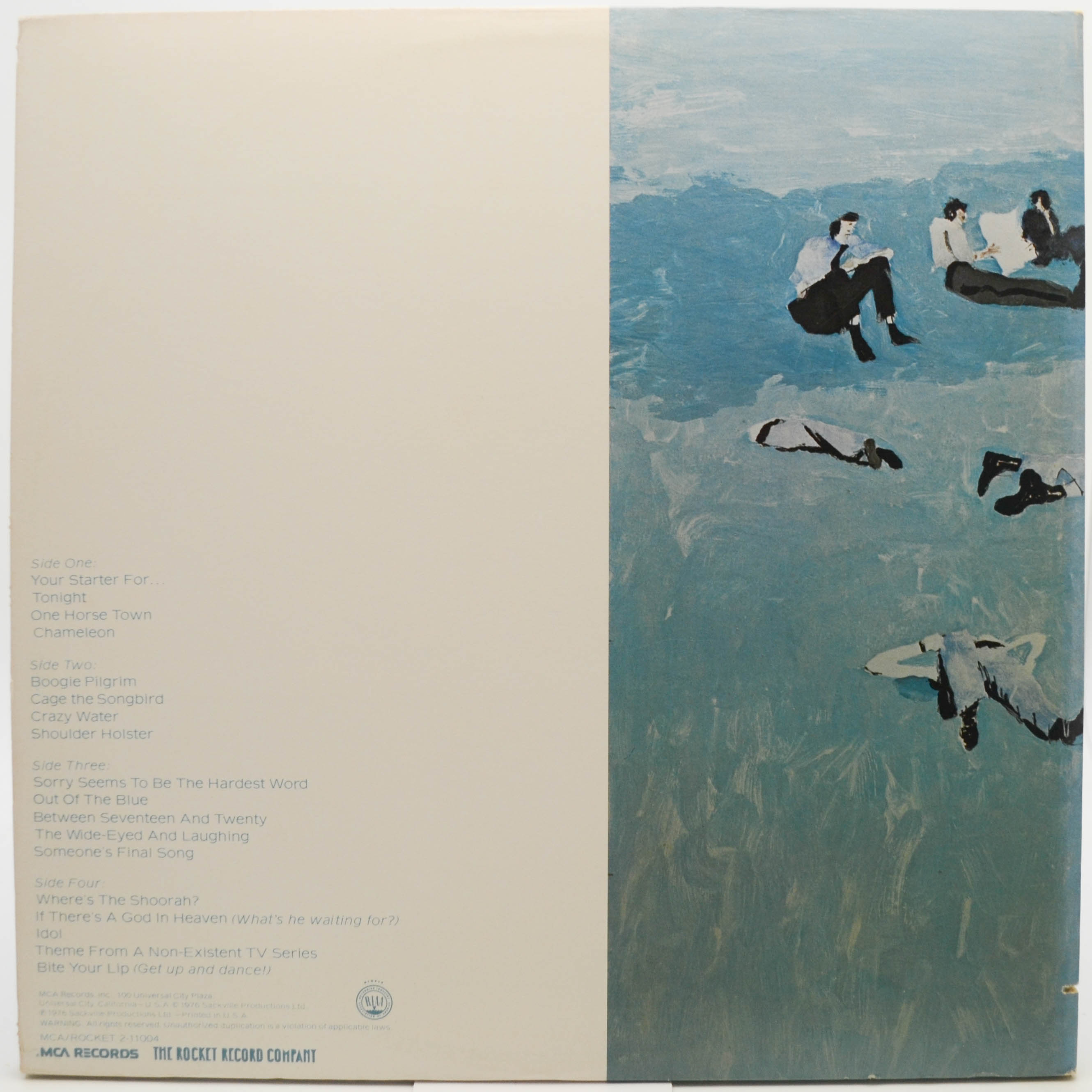 Elton John — Blue Moves (2LP, USA), 1976