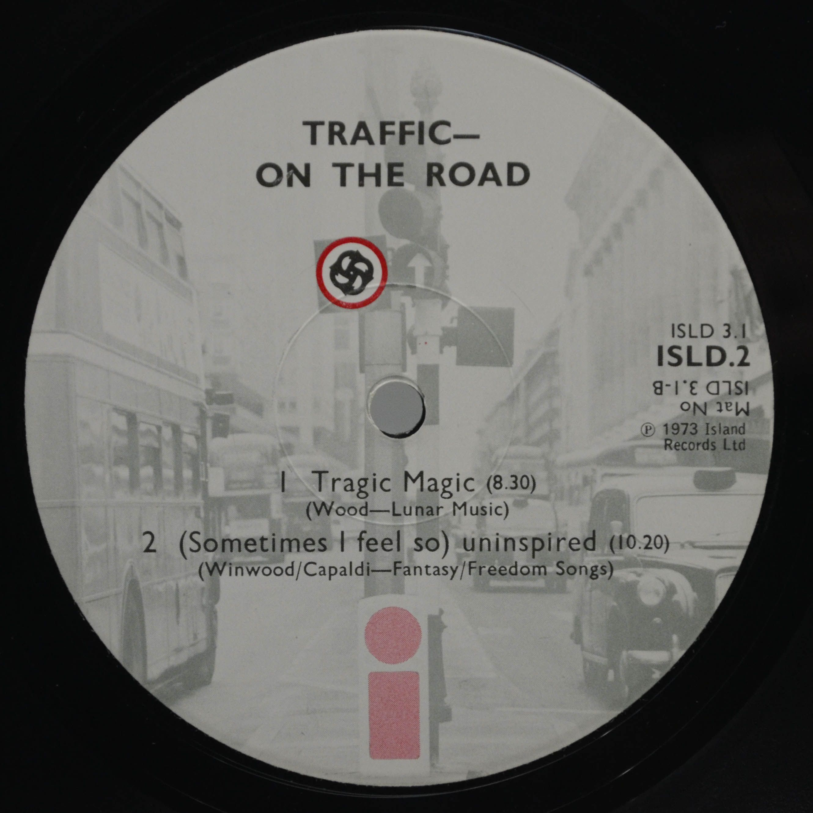Виниловая пластинка Traffic — On The Road (2LP, 1-st, UK), 1973