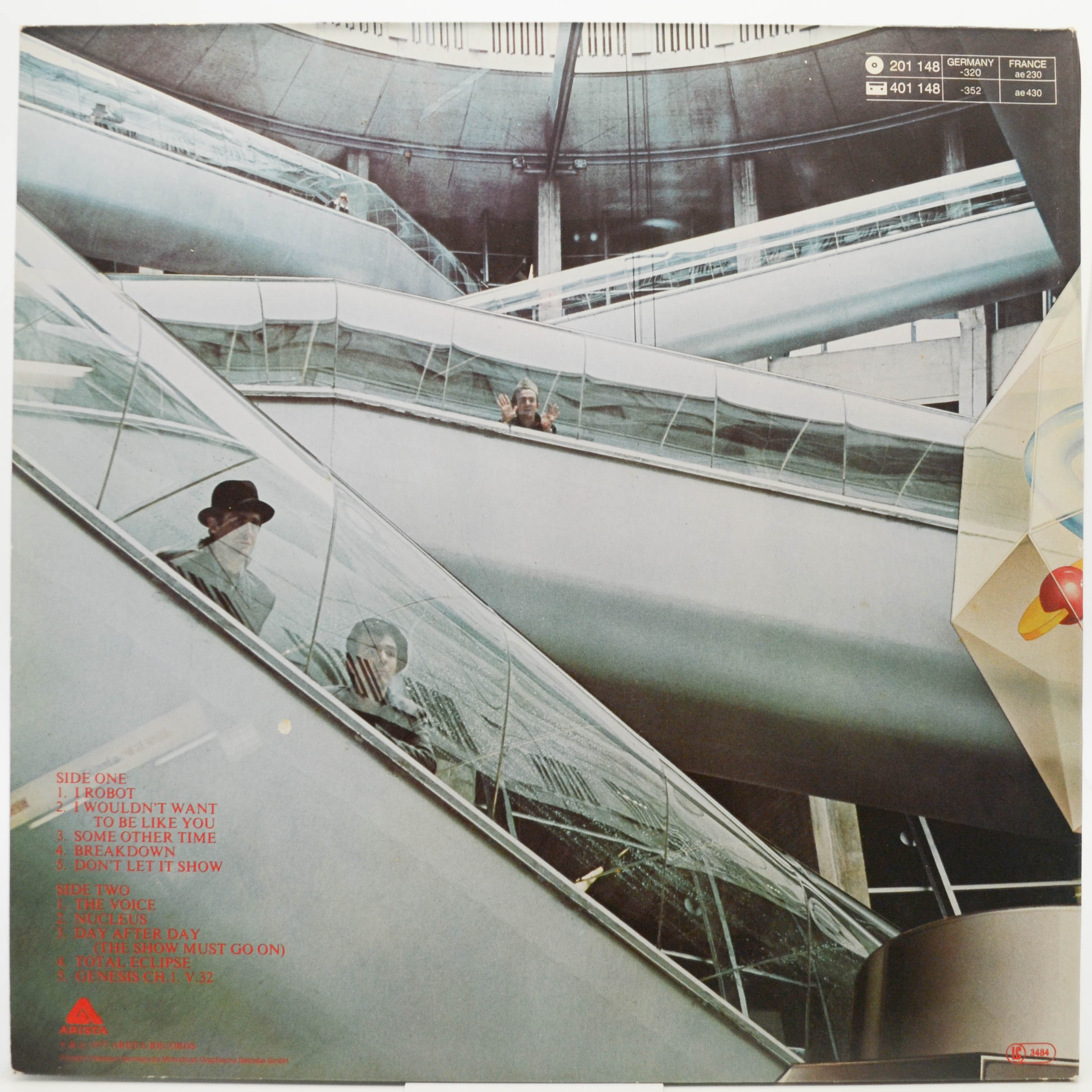 Виниловая пластинка Alan Parsons Project — I Robot, 1979