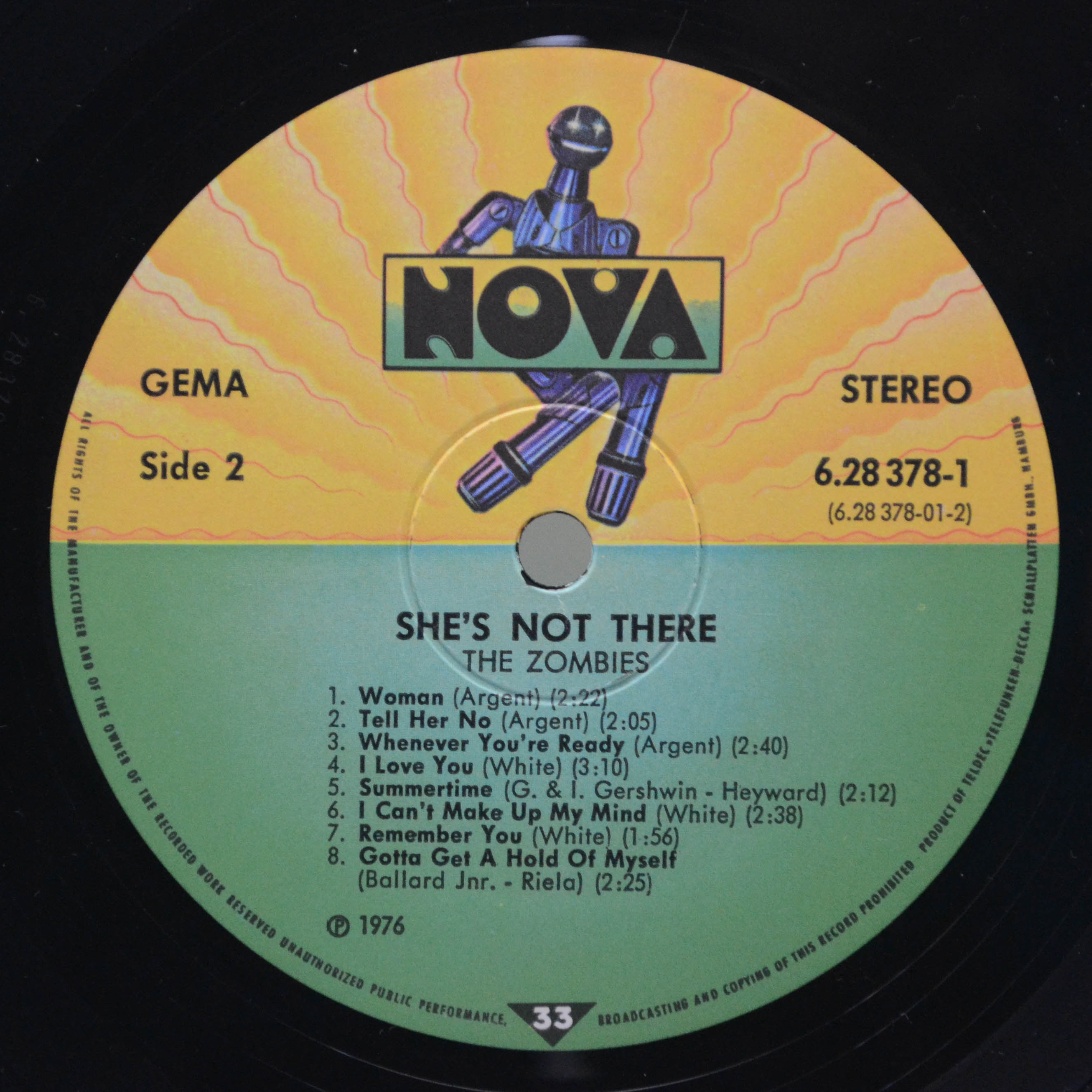 Zombies — She's Not There (2LP), 1976