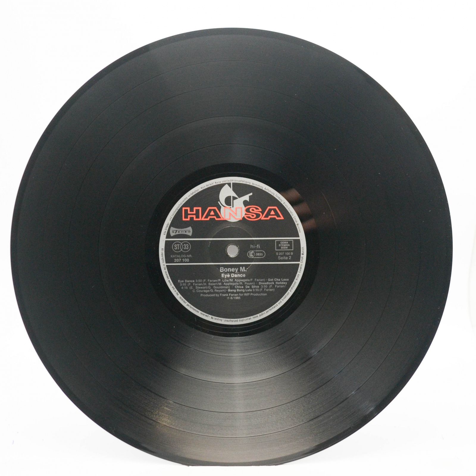 Boney M. — Eye Dance, 1985