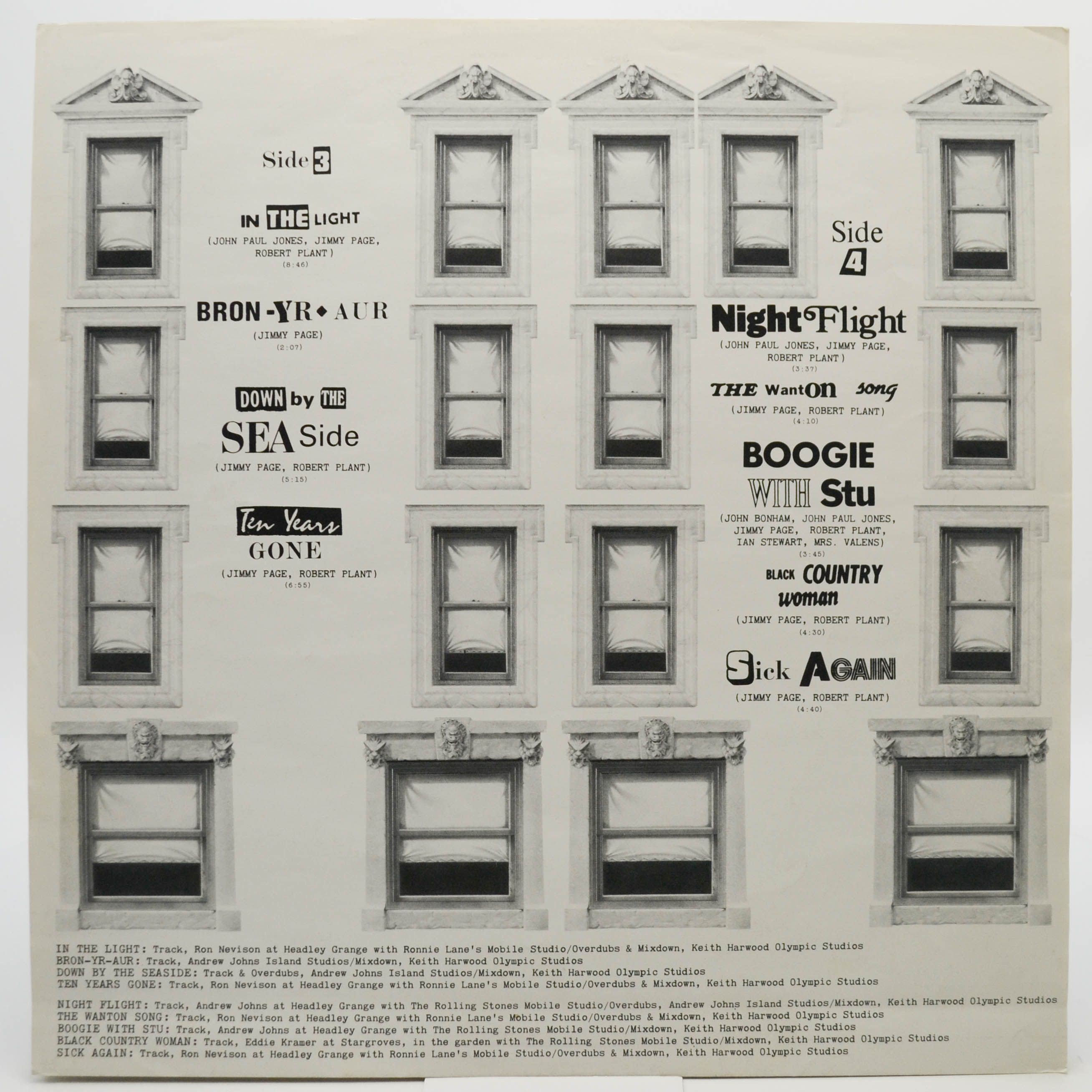 Led Zeppelin — Physical Graffiti (2LP), 1975