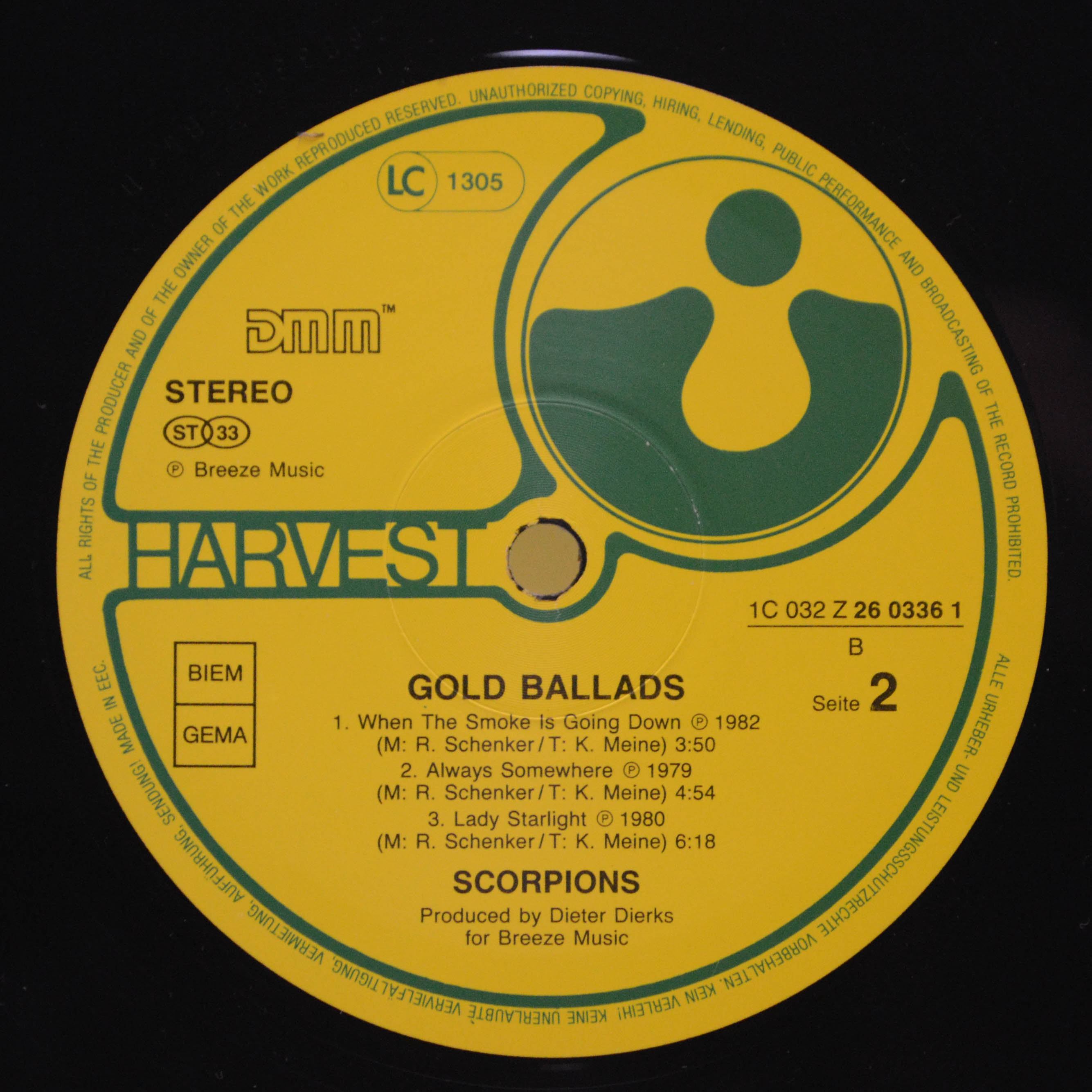 Scorpions — Gold Ballads, 1984