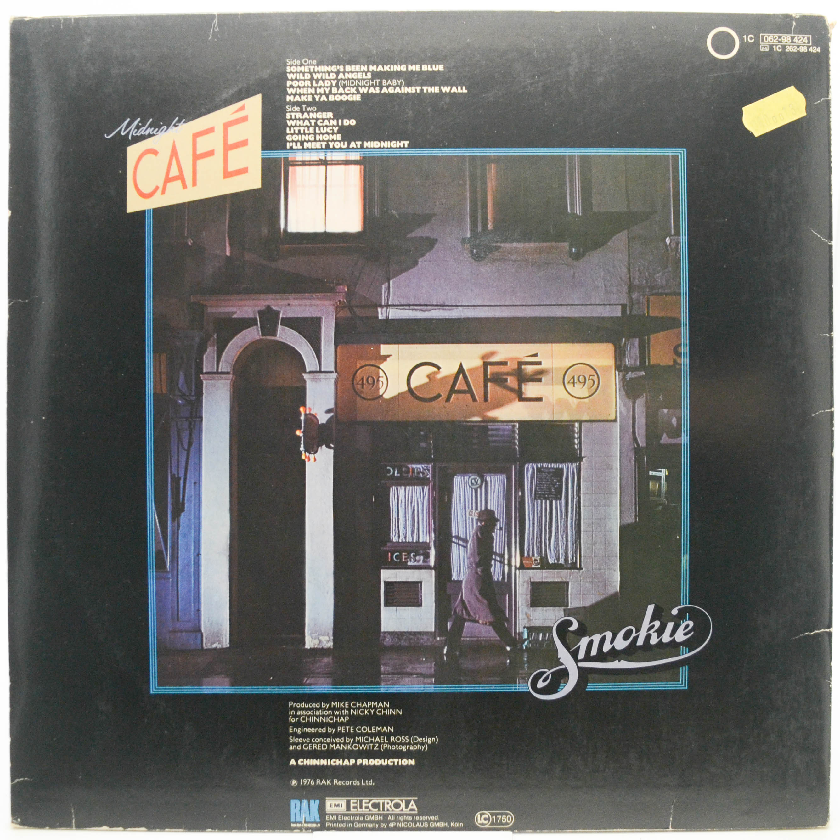 Smokie — Midnight Café, 1976