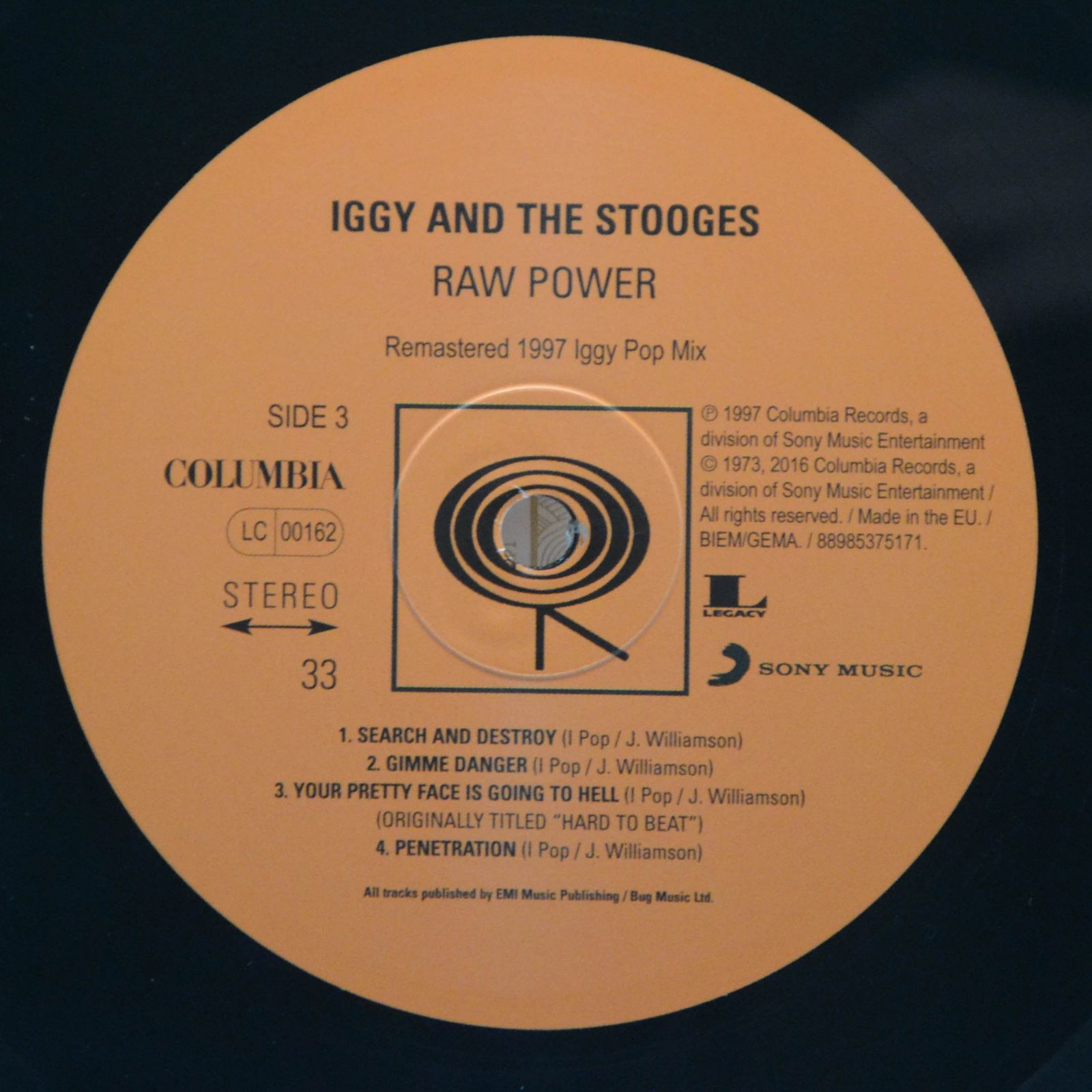 Виниловая пластинка Iggy And The Stooges — Raw Power (2LP), 1973