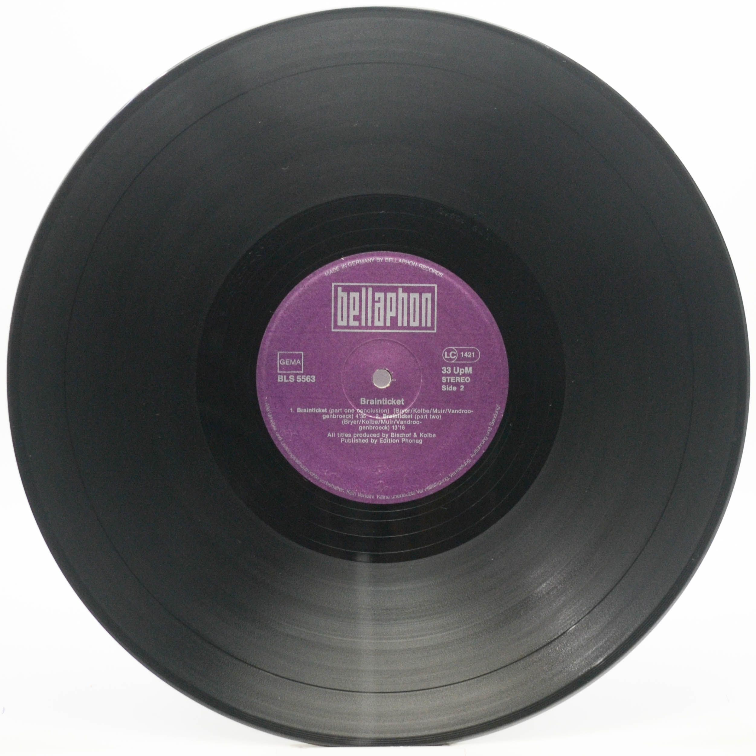 Виниловая пластинка Brainticket — Cottonwoodhill (только LP1), 1978
