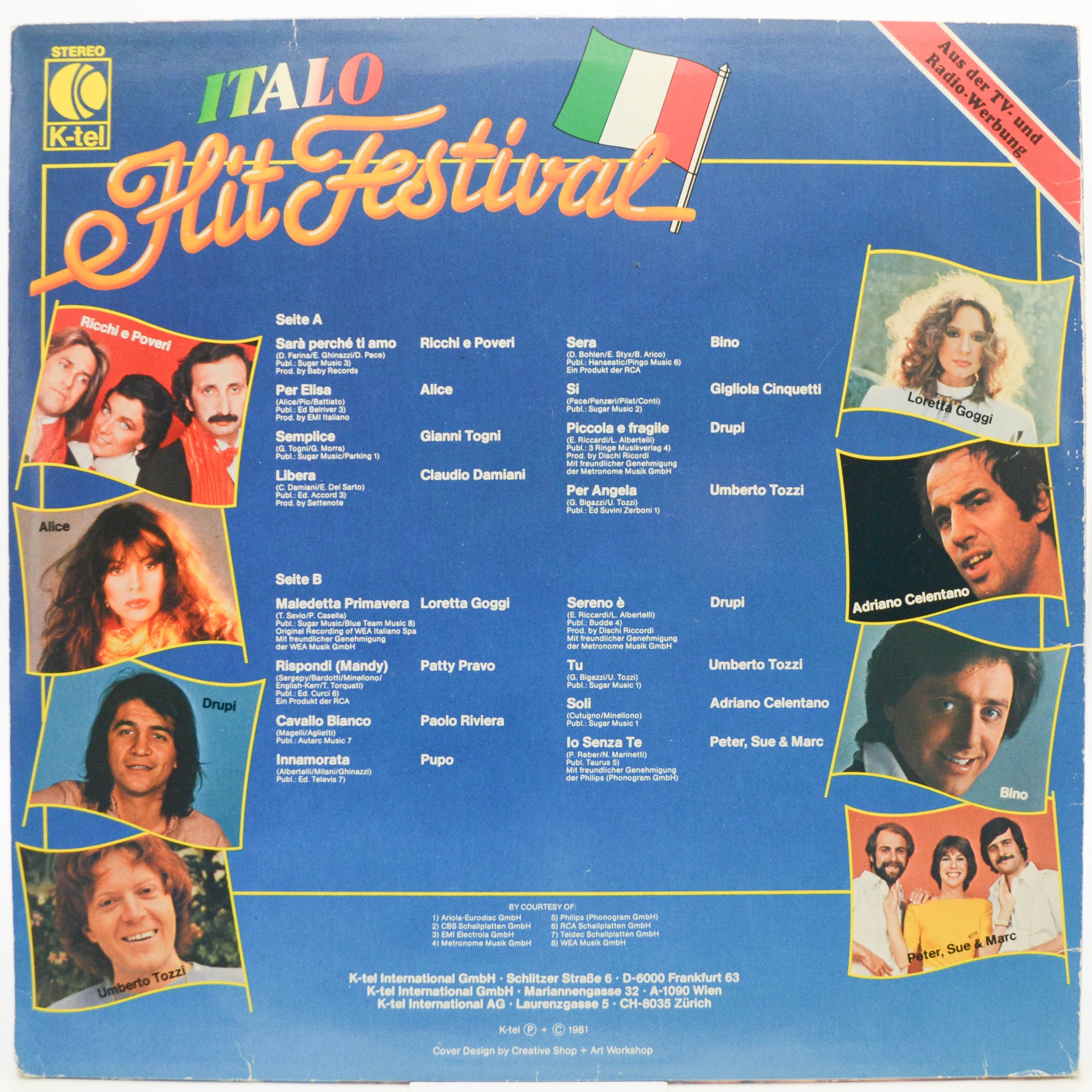 Various — Italo Hit Festival, 1981