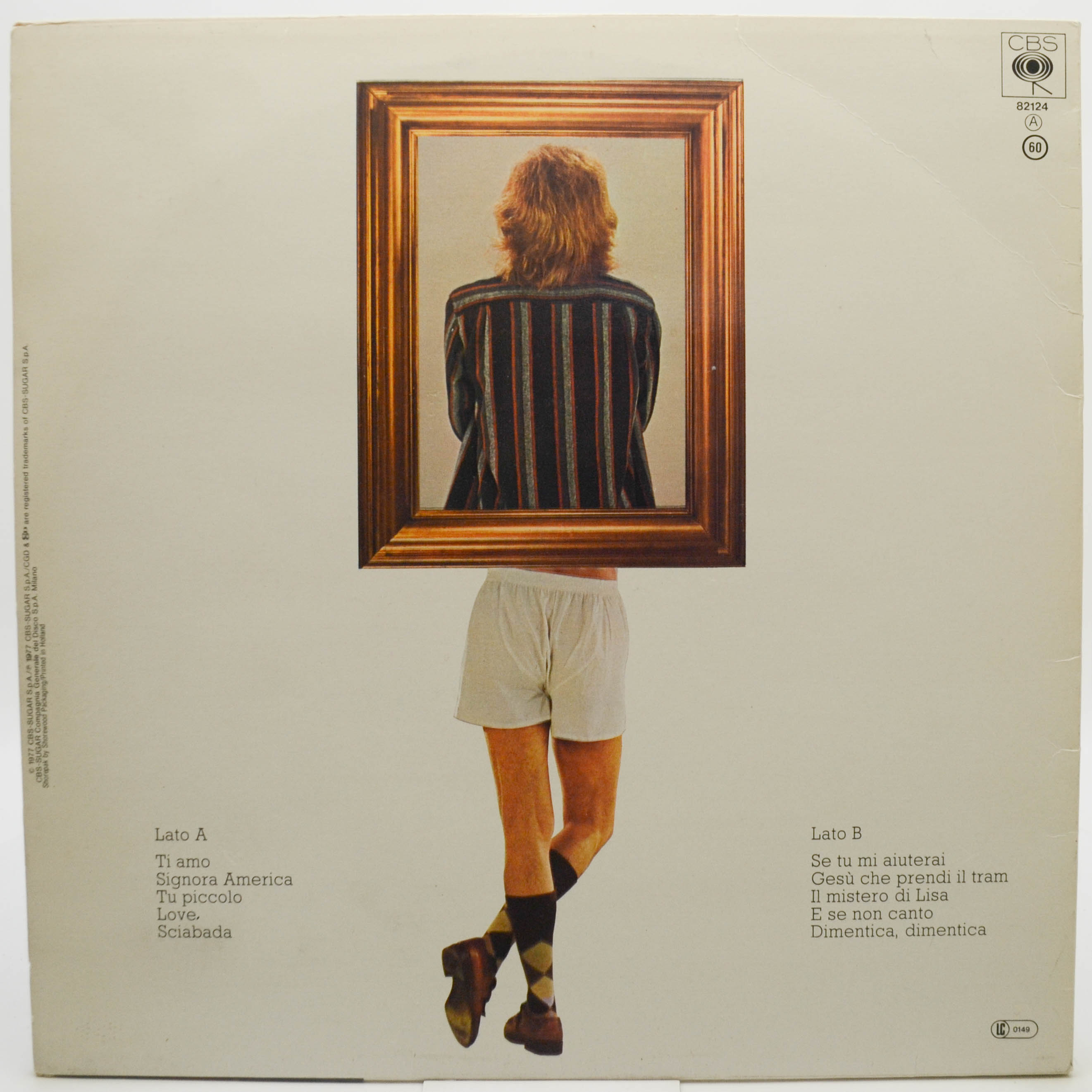 Виниловая пластинка Umberto Tozzi — È Nell'Aria...Ti Amo, 1977