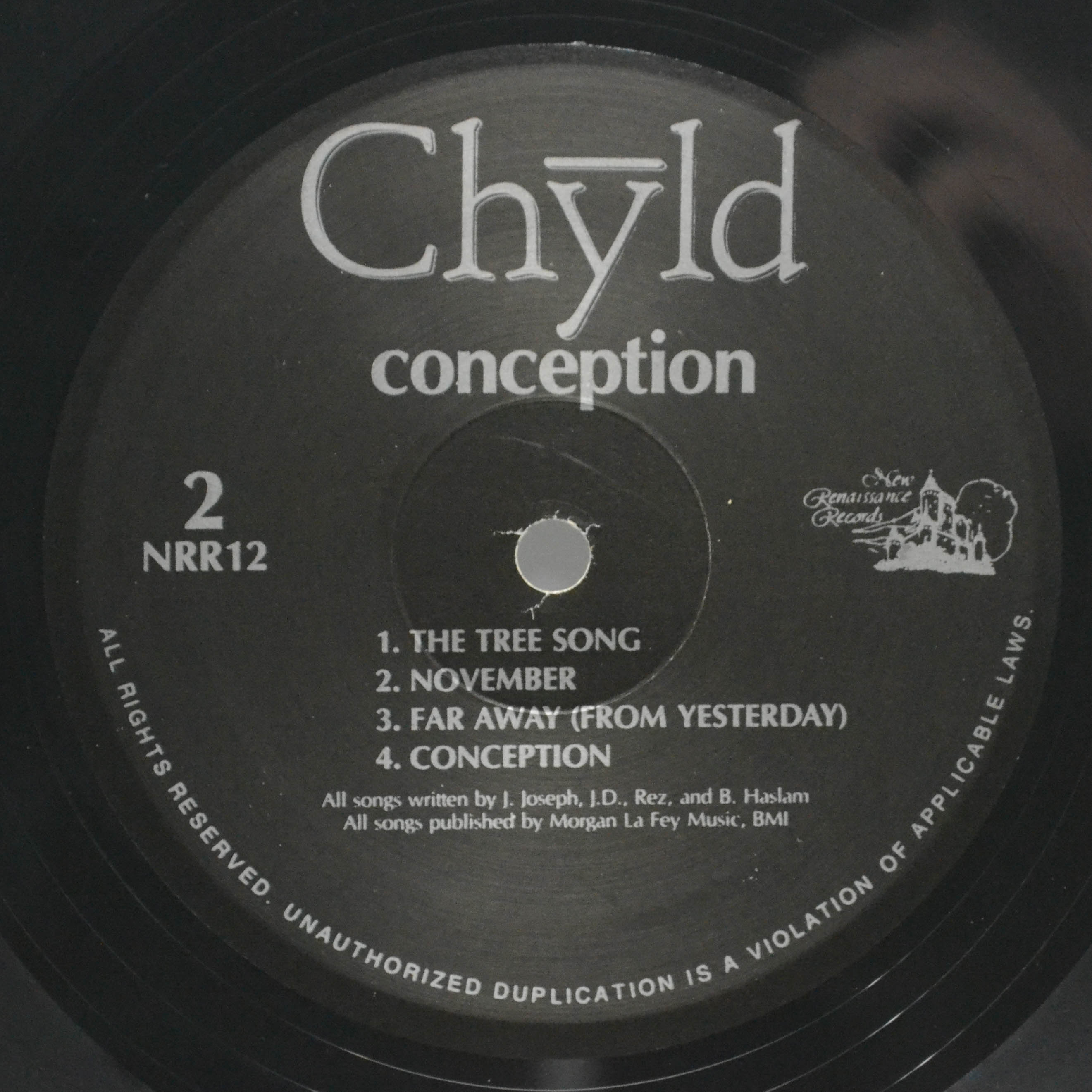 Chyld — Conception (1-st, USA), 1988