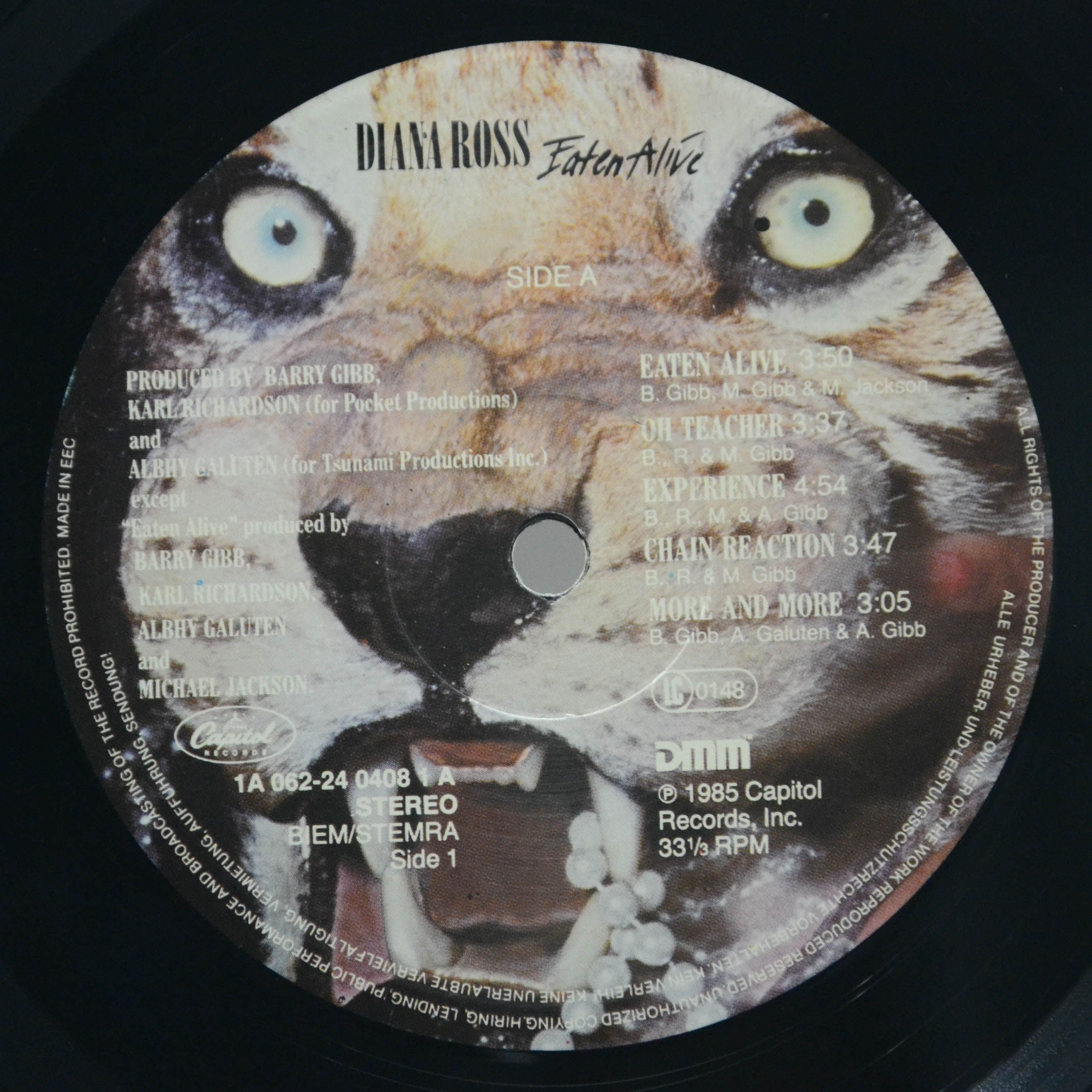 Diana Ross — Eaten Alive, 1985