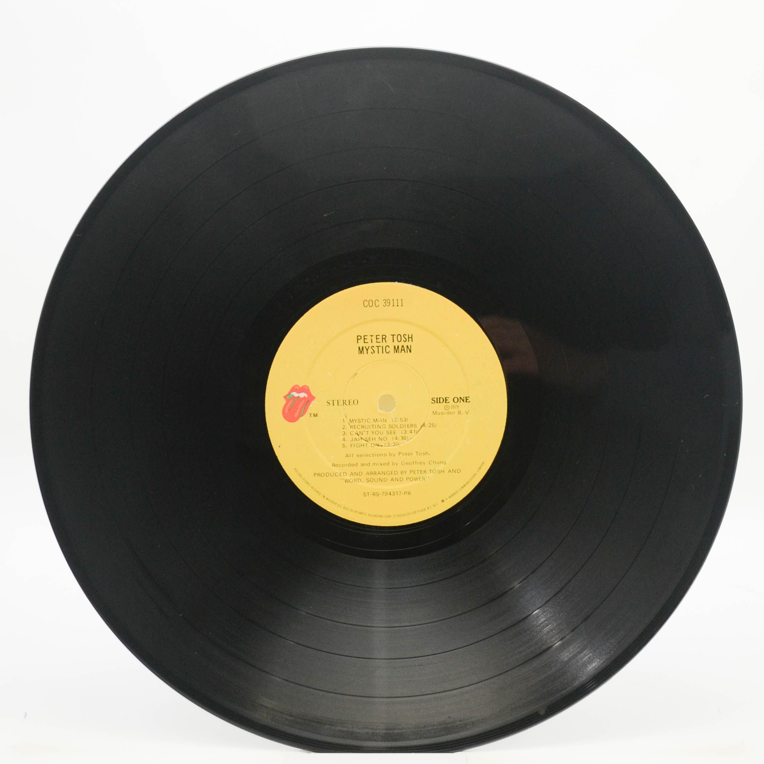 Виниловая пластинка Peter Tosh — Mystic Man (1-st, USA), 1979