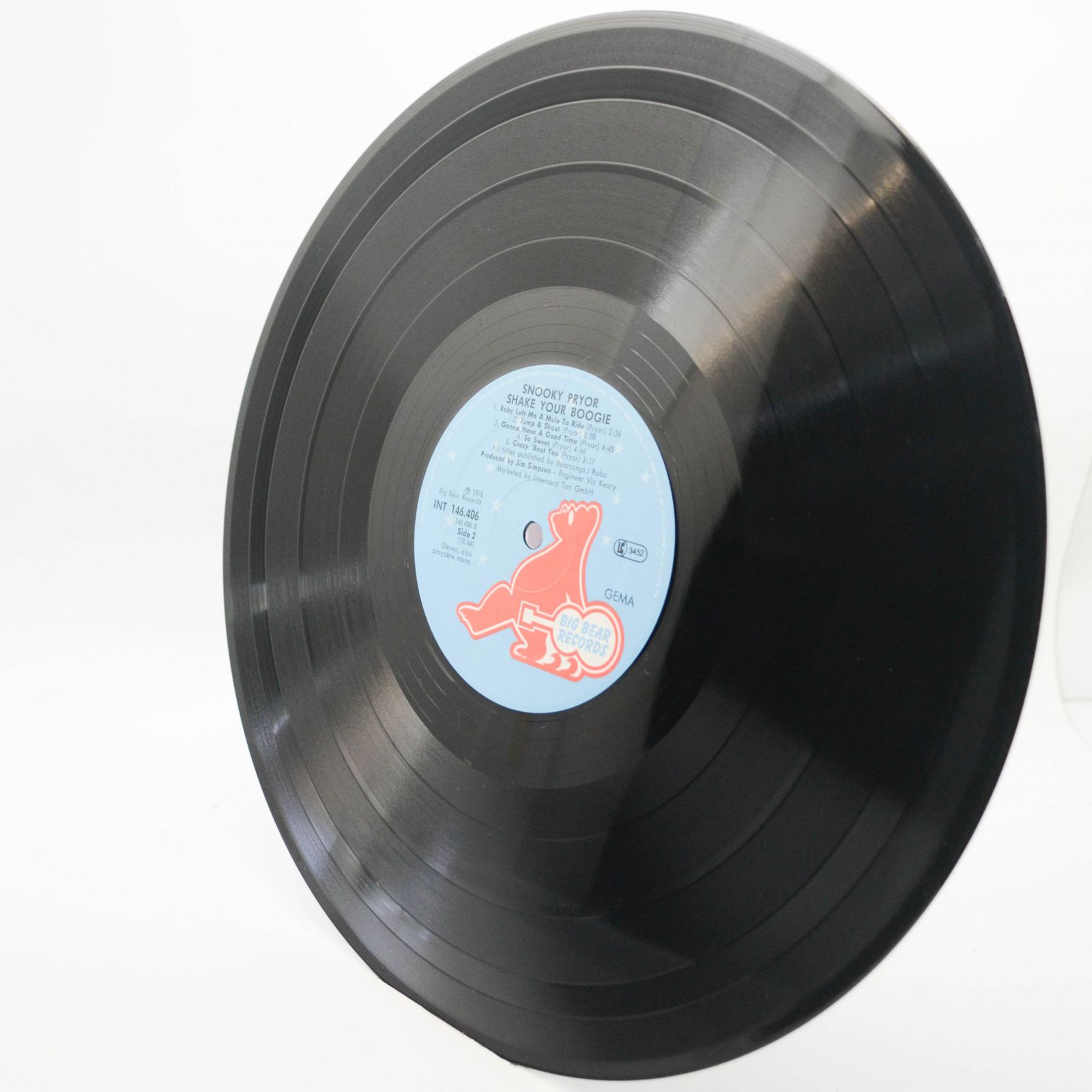 Виниловая пластинка Snooky Prior — Shake Your Boogie, 1976