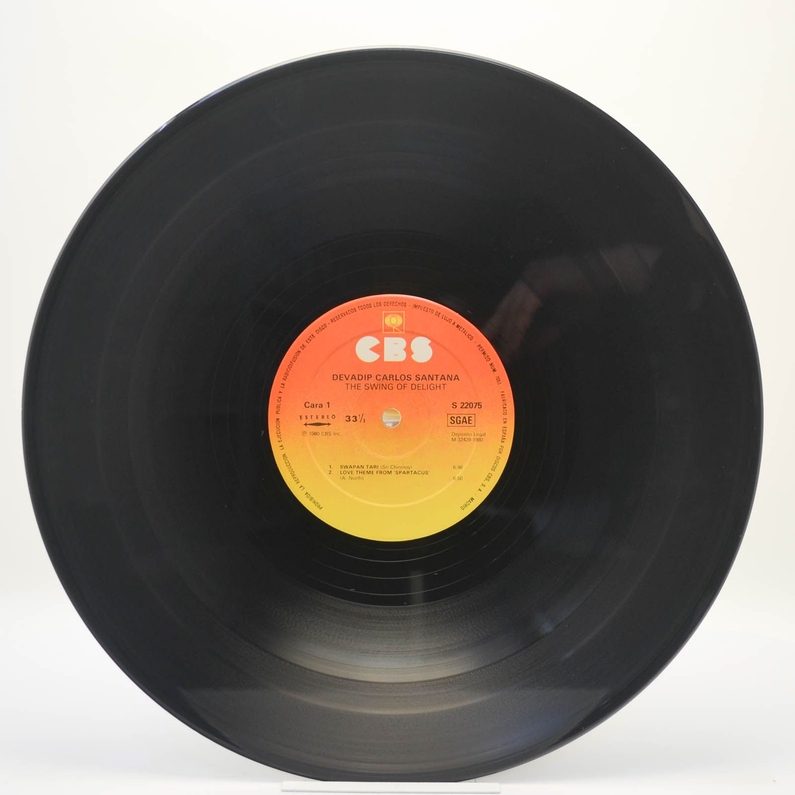 Devadip Carlos Santana — The Swing Of Delight (2LP), 1980