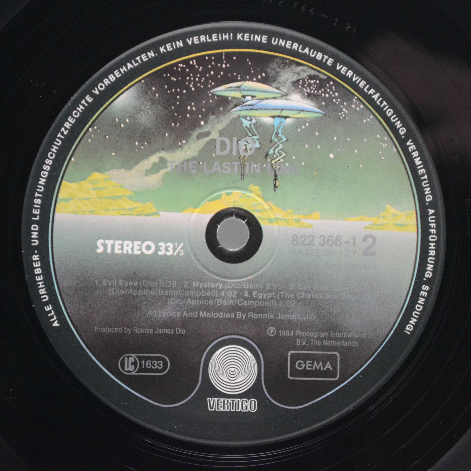 Dio — The Last In Line, 1984