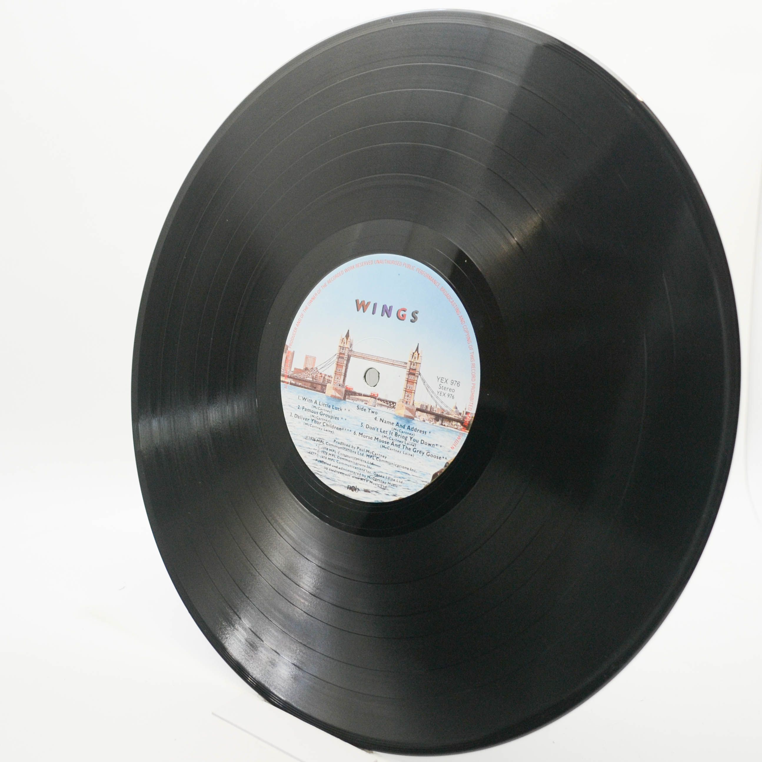 Wings — London Town (poster), 1978