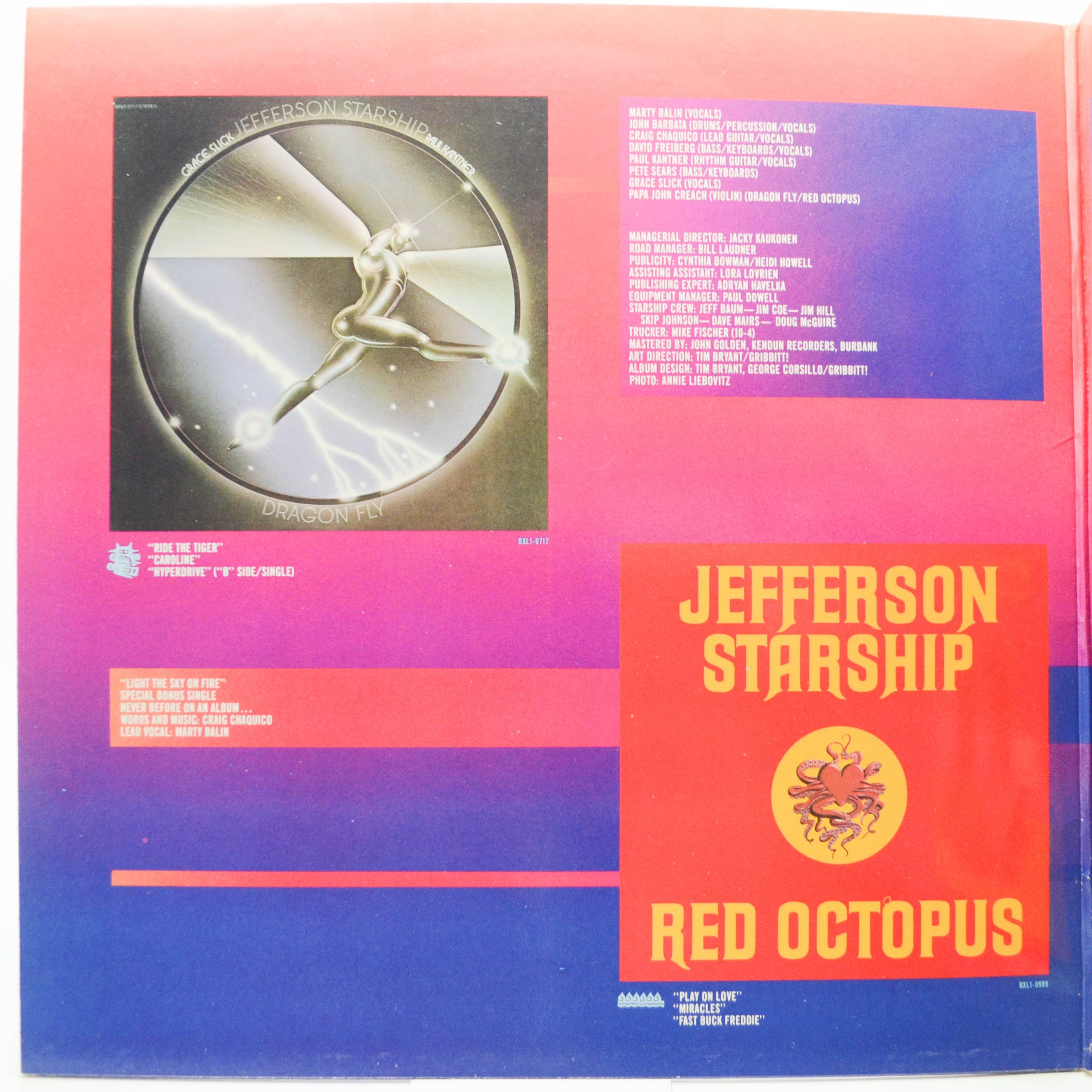 Виниловая пластинка Jefferson Starship — Gold (LP+7", USA), 1979
