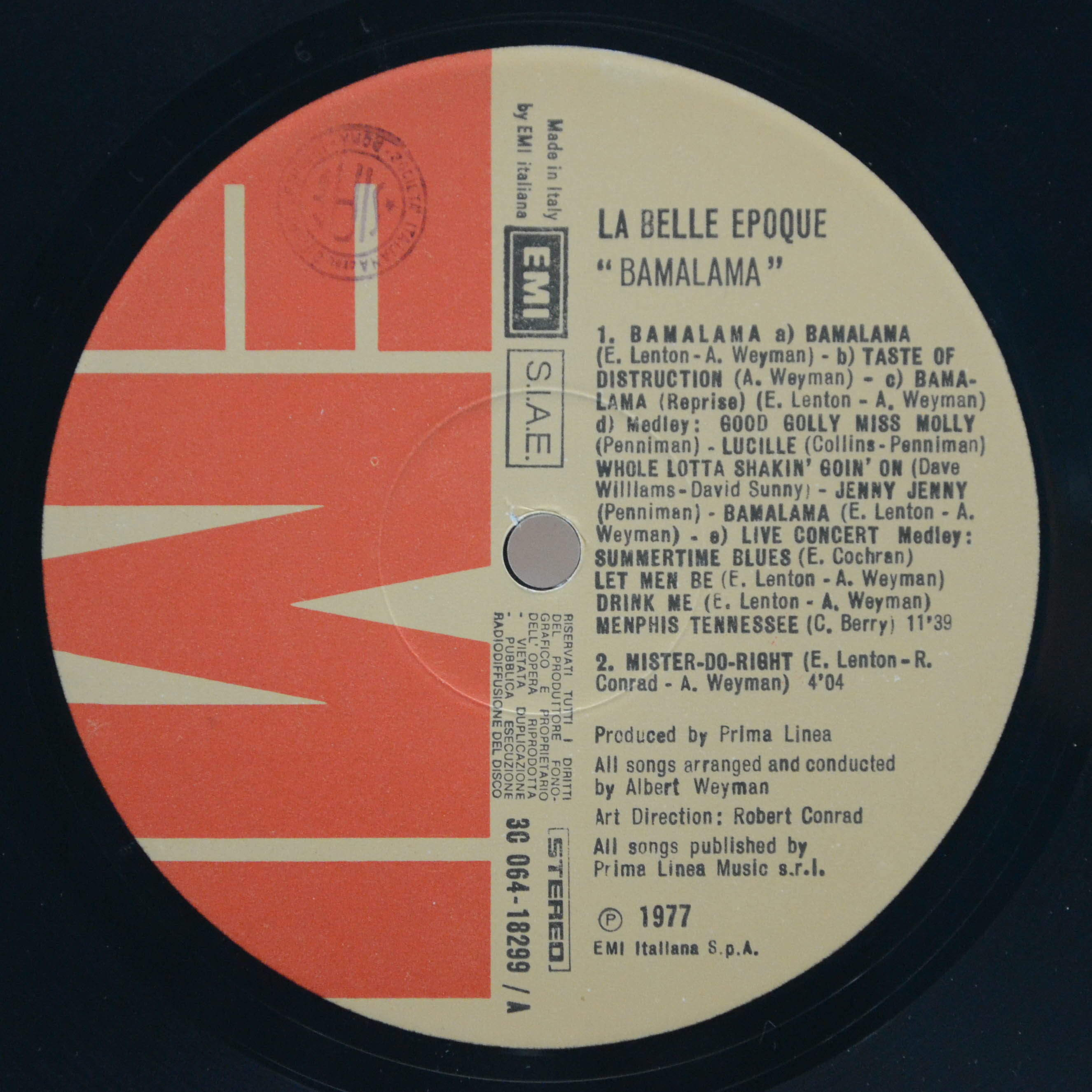 Belle Epoque — Bamalama, 1977