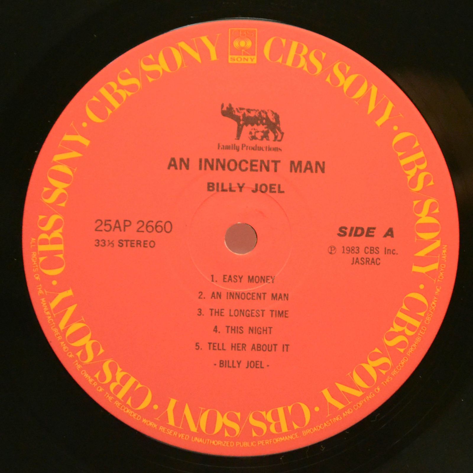 Billy Joel — An Innocent Man, 1983