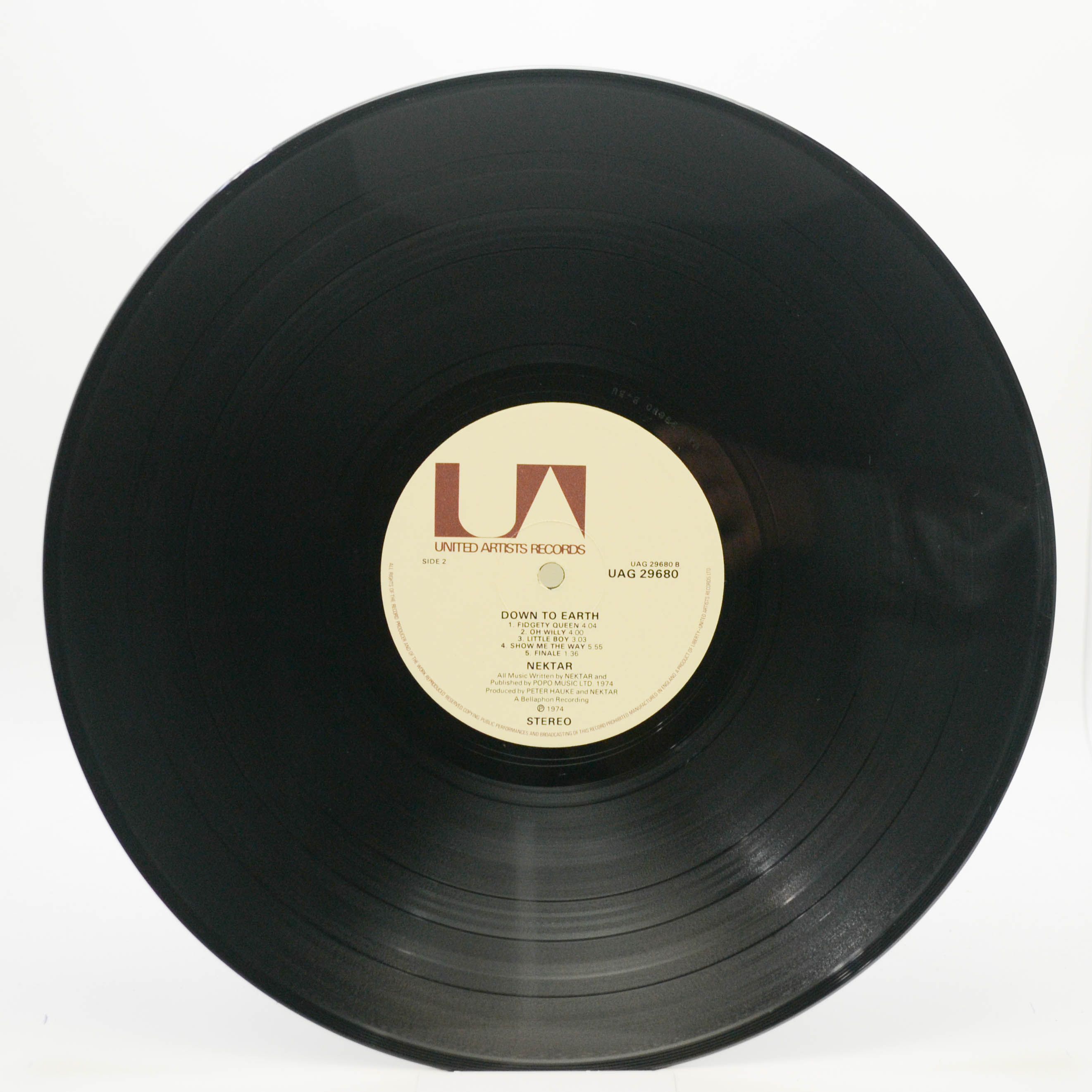 Виниловая пластинка Nektar — Down To Earth (1-st, UK), 1974